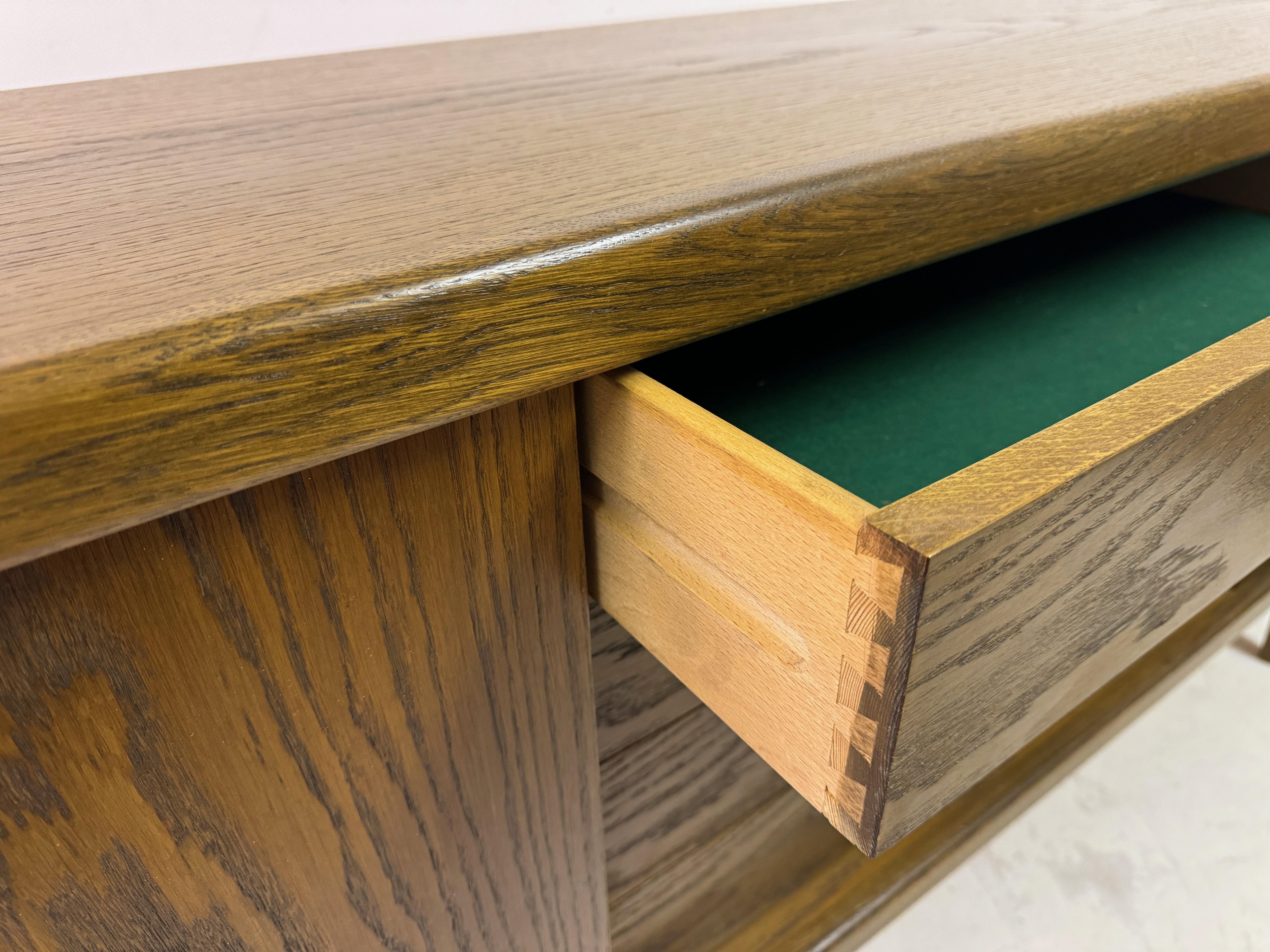 Mid Century 1960s Danish Oak Sideboard by H.W Klein for Bramin 9