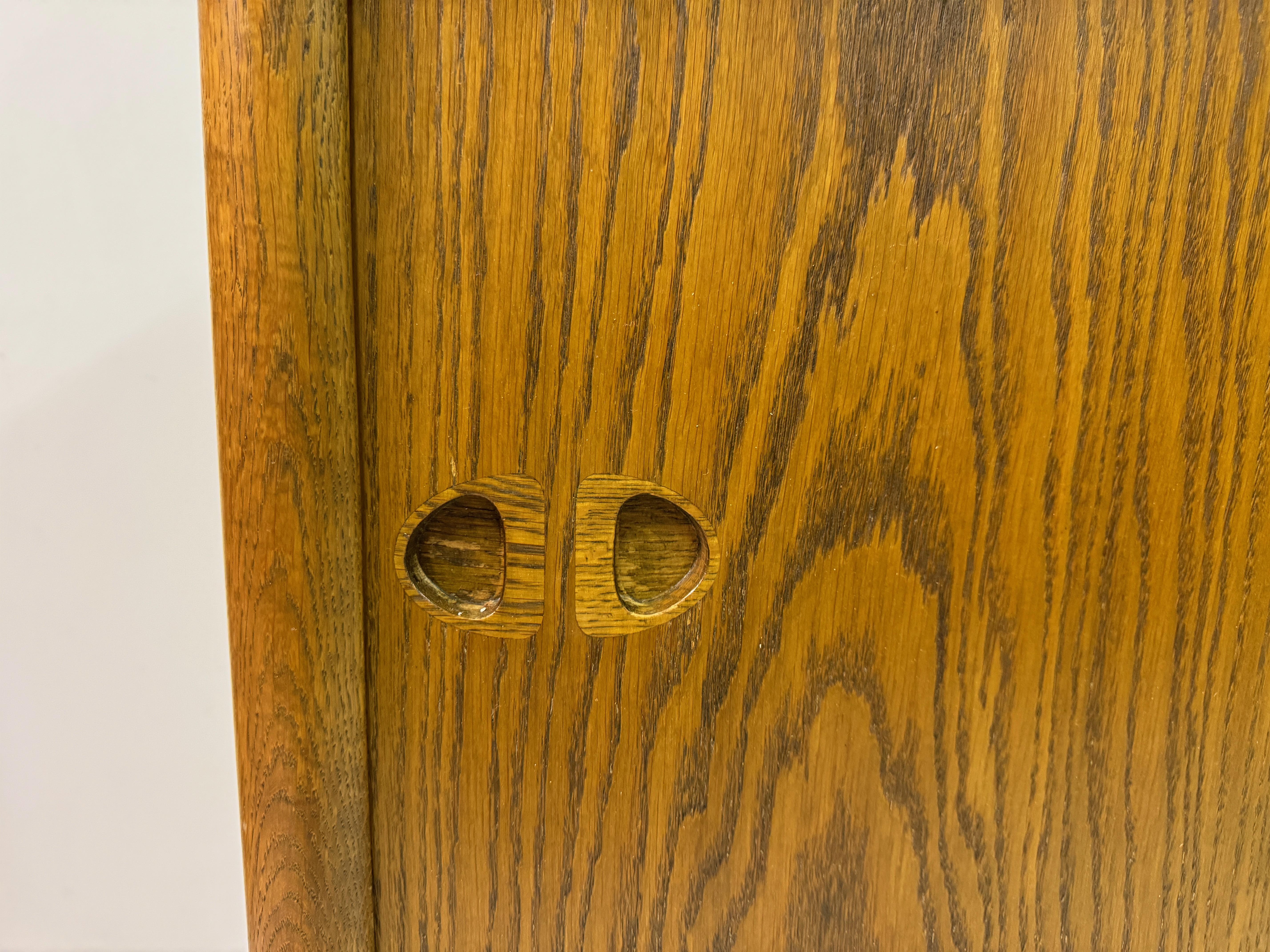 Mid Century 1960s Danish Oak Sideboard by H.W Klein for Bramin 2