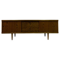 Mid Century 1960s Danish Oak Sideboard by H.W Klein for Bramin