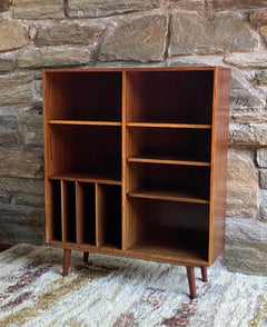 Mid century 1960's Danish rosewood bookcase - record cabinet - Poul Hundevad