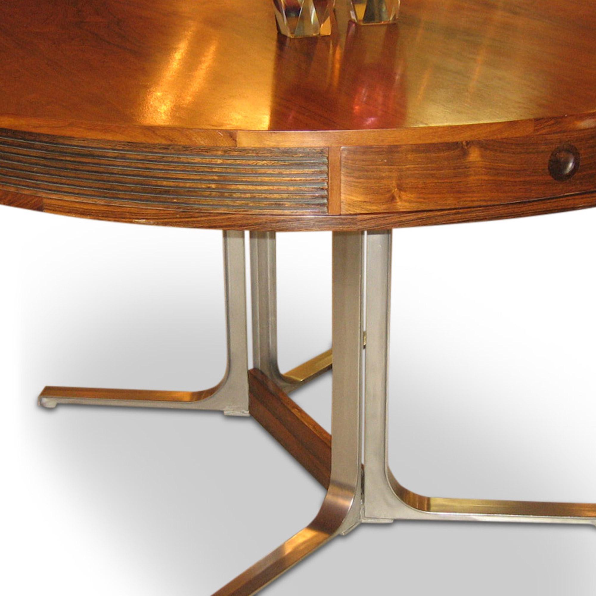 British Midcentury 1960s Rosewood Dining Table by Robert Heritage