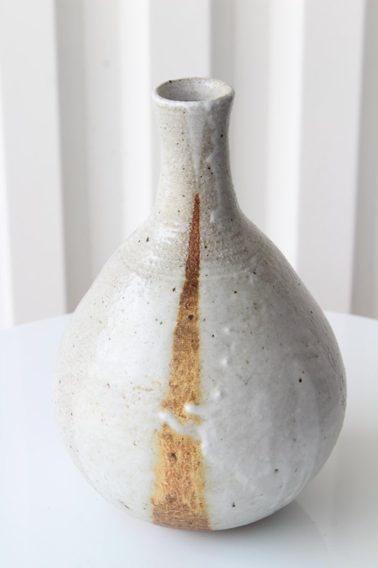 Mid-20th Century Mid Century 1960s Studio Pottery Vase For Sale