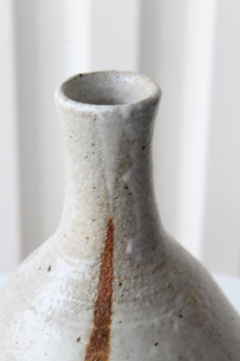 Ceramic Mid Century 1960s Studio Pottery Vase For Sale