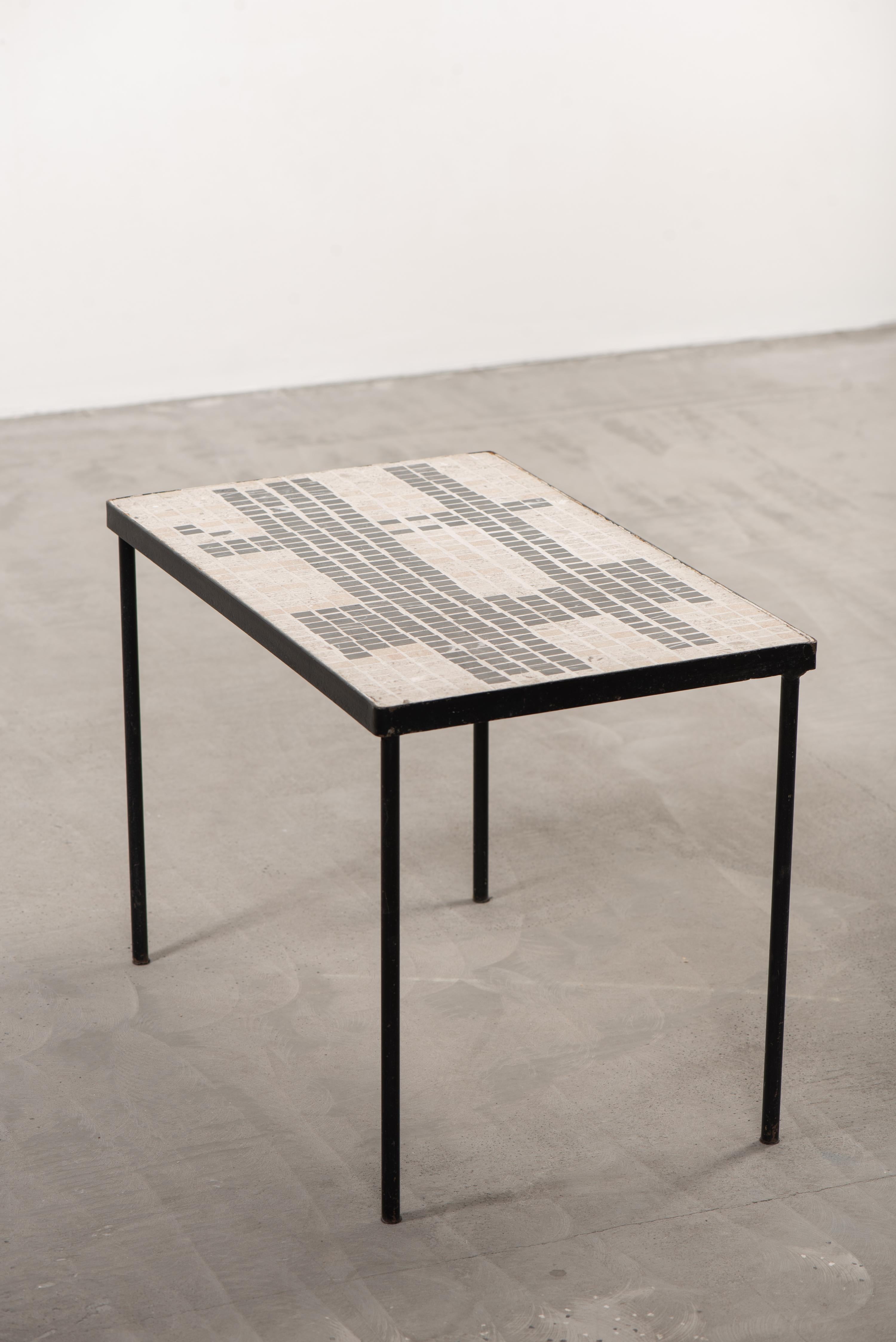 Mid-Century 1960’s Terrazzo Mosaic Coffee Table 5