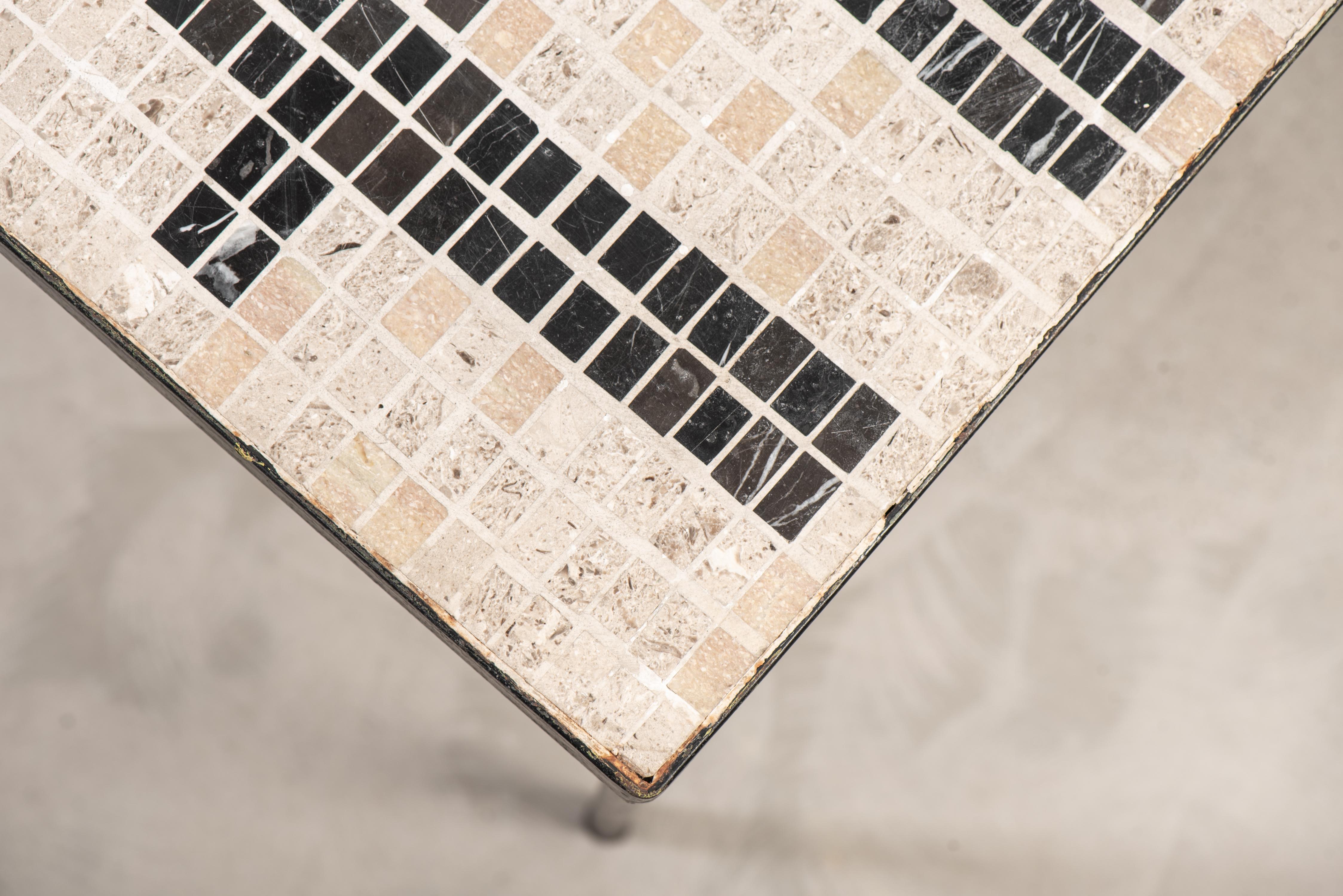 Mid-Century Modern Mid-Century 1960’s Terrazzo Mosaic Coffee Table