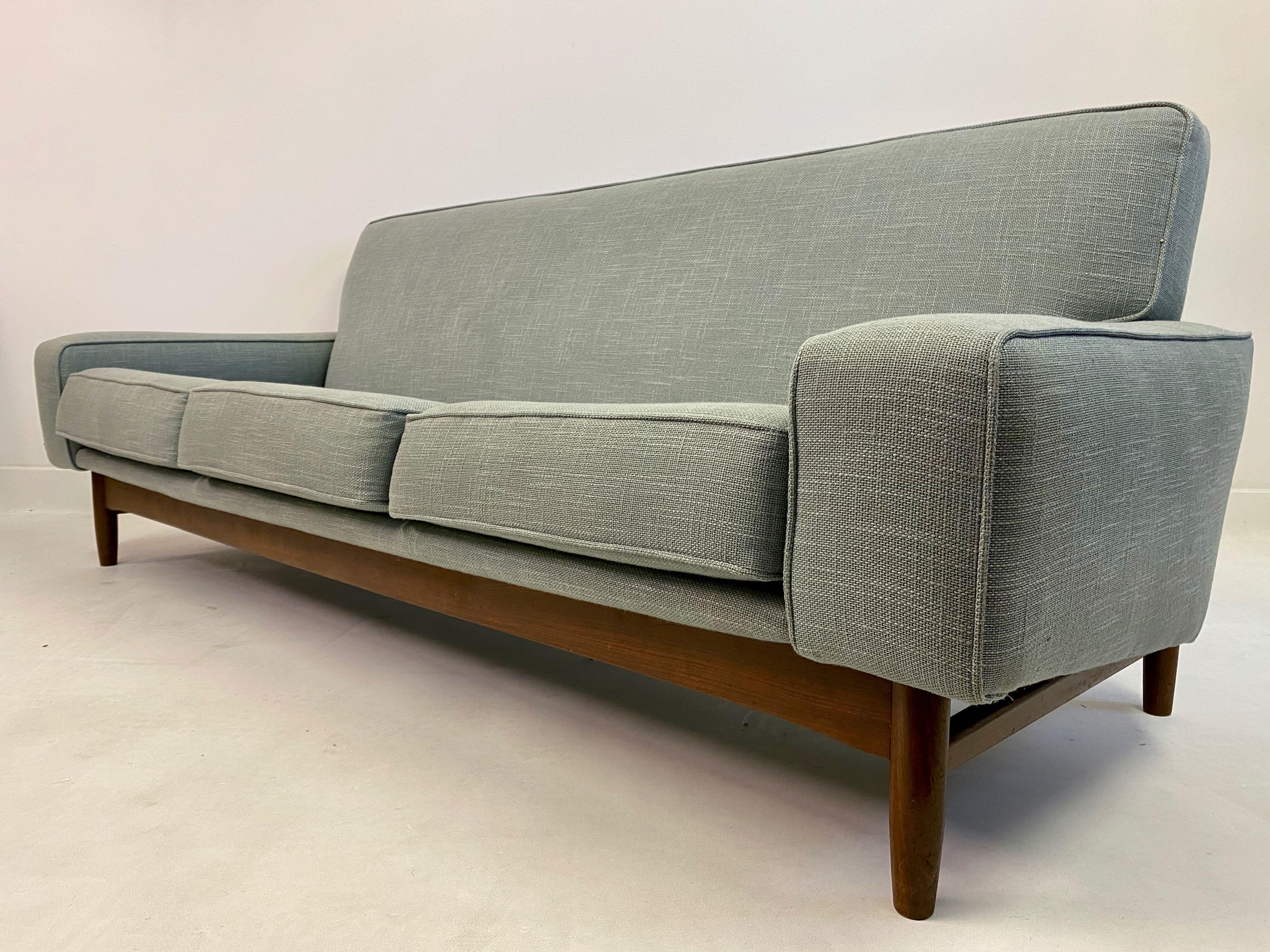 Midcentury 1960s Three-Seat Teak Sofa by Ib Kofod-Larsen for G Plan 6