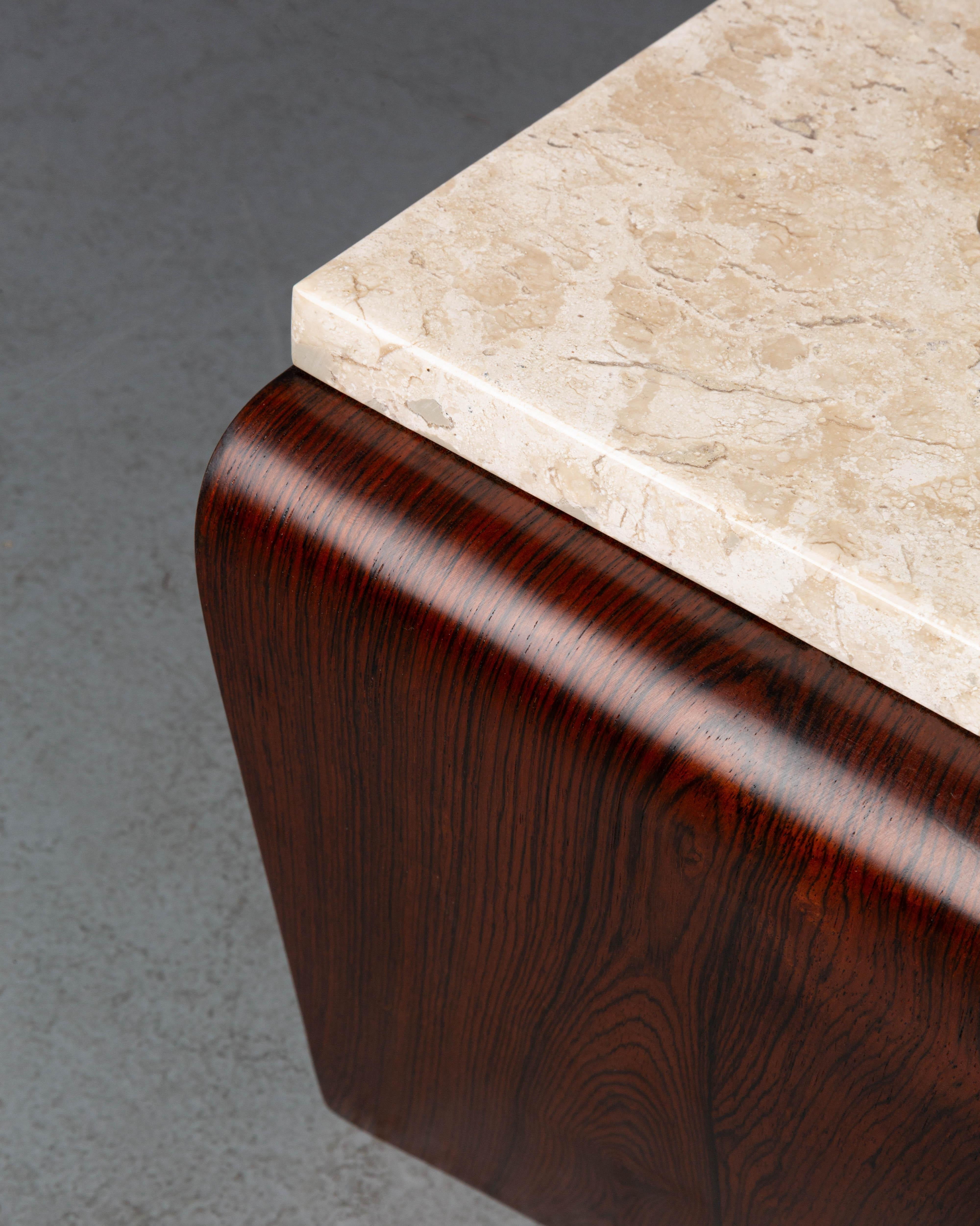Table basse Romana Vintage Jorge Zalszupin Mid-Century 1960s Bon état - En vente à London, GB