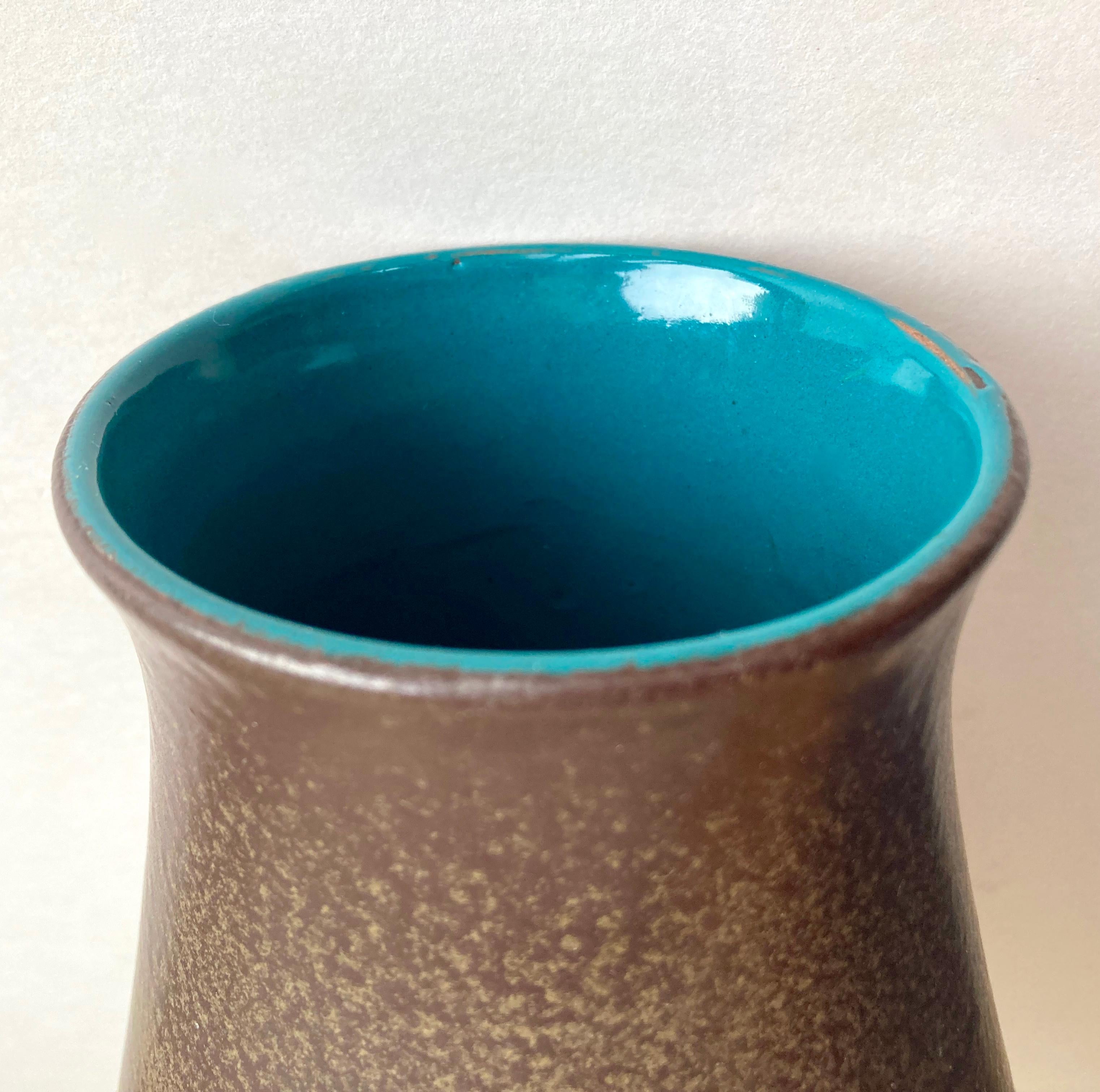 Céramique Vase en céramique de lave grasse d'Allemagne de l'Ouest du milieu des années 1960 par Carstens Tönnieshof en vente