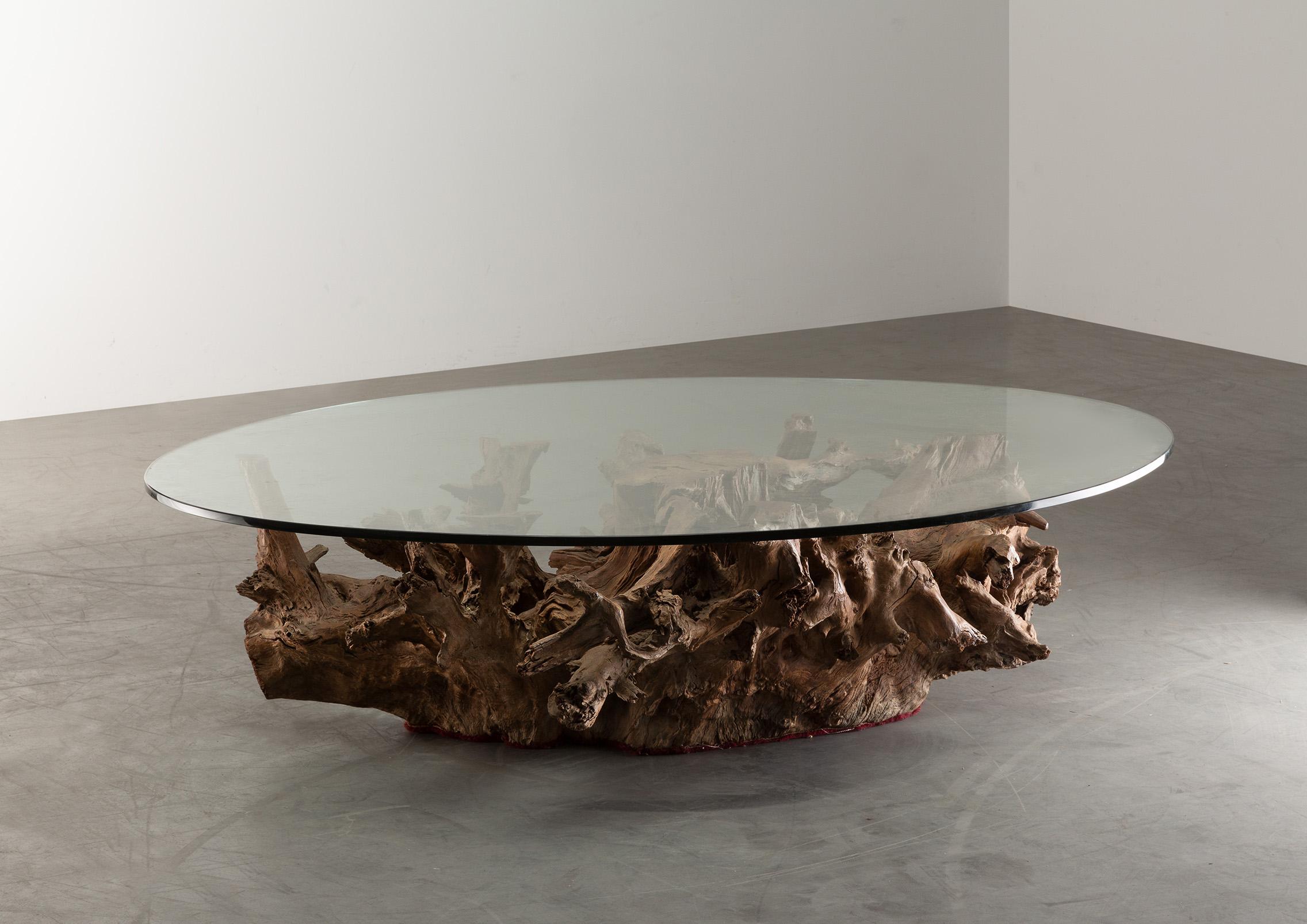 Mesa de centro Zanine Caldas Vintage de mediados de siglo de 1970 en venta 5