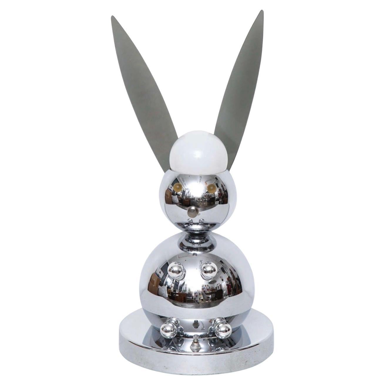 1970’s Torinio Rabbit Table Lamp For Sale