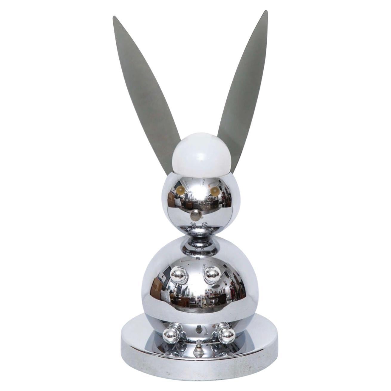 Mid Century 1970s Chrome RABBIT lamp