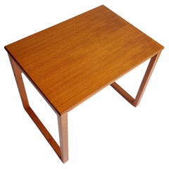 Midcentury 1970s Gplan Style Teak Side End Occasional Table