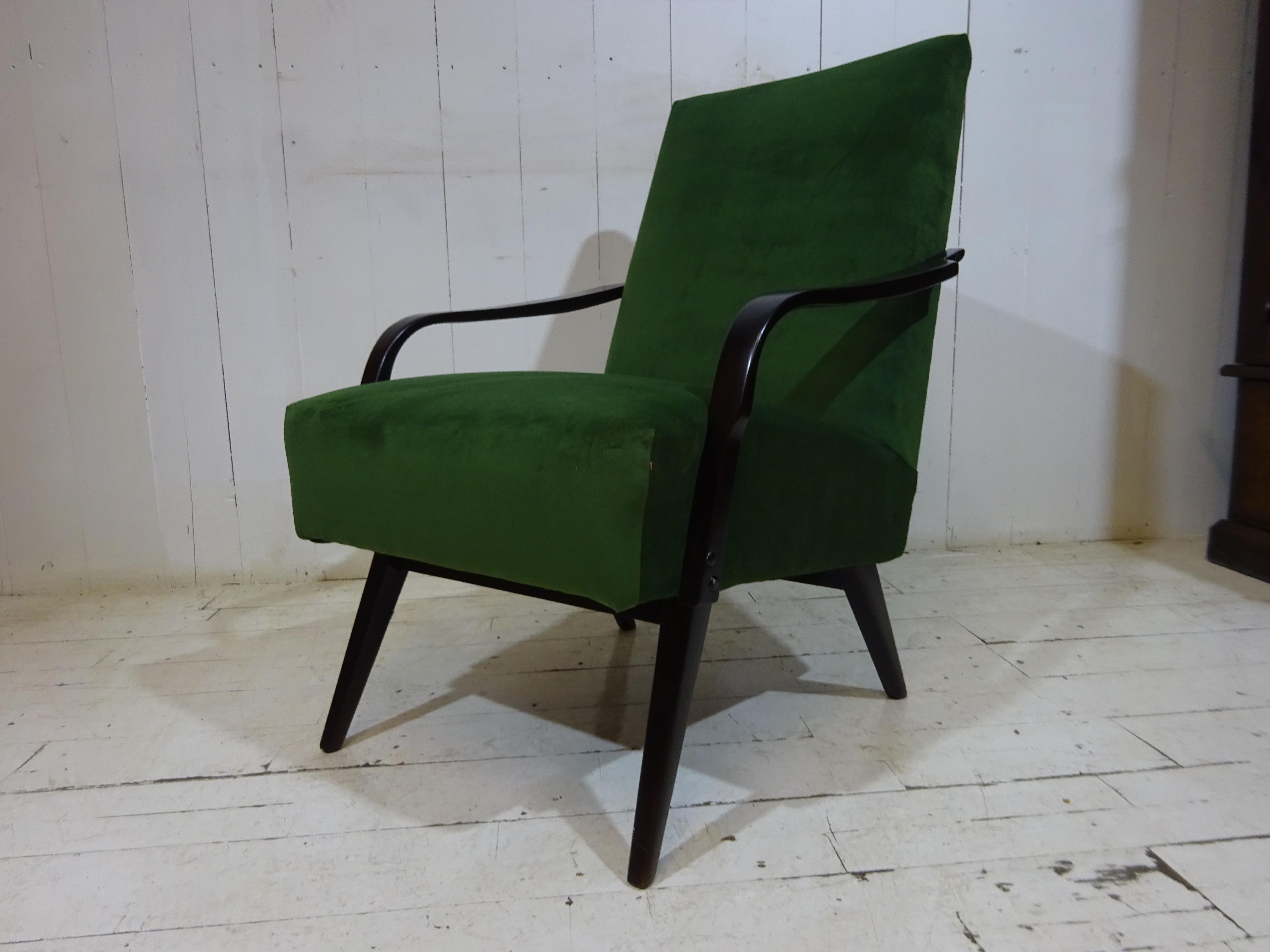 Mid-Century Modern Midcentury 1970s Lounge Chair by Smidek