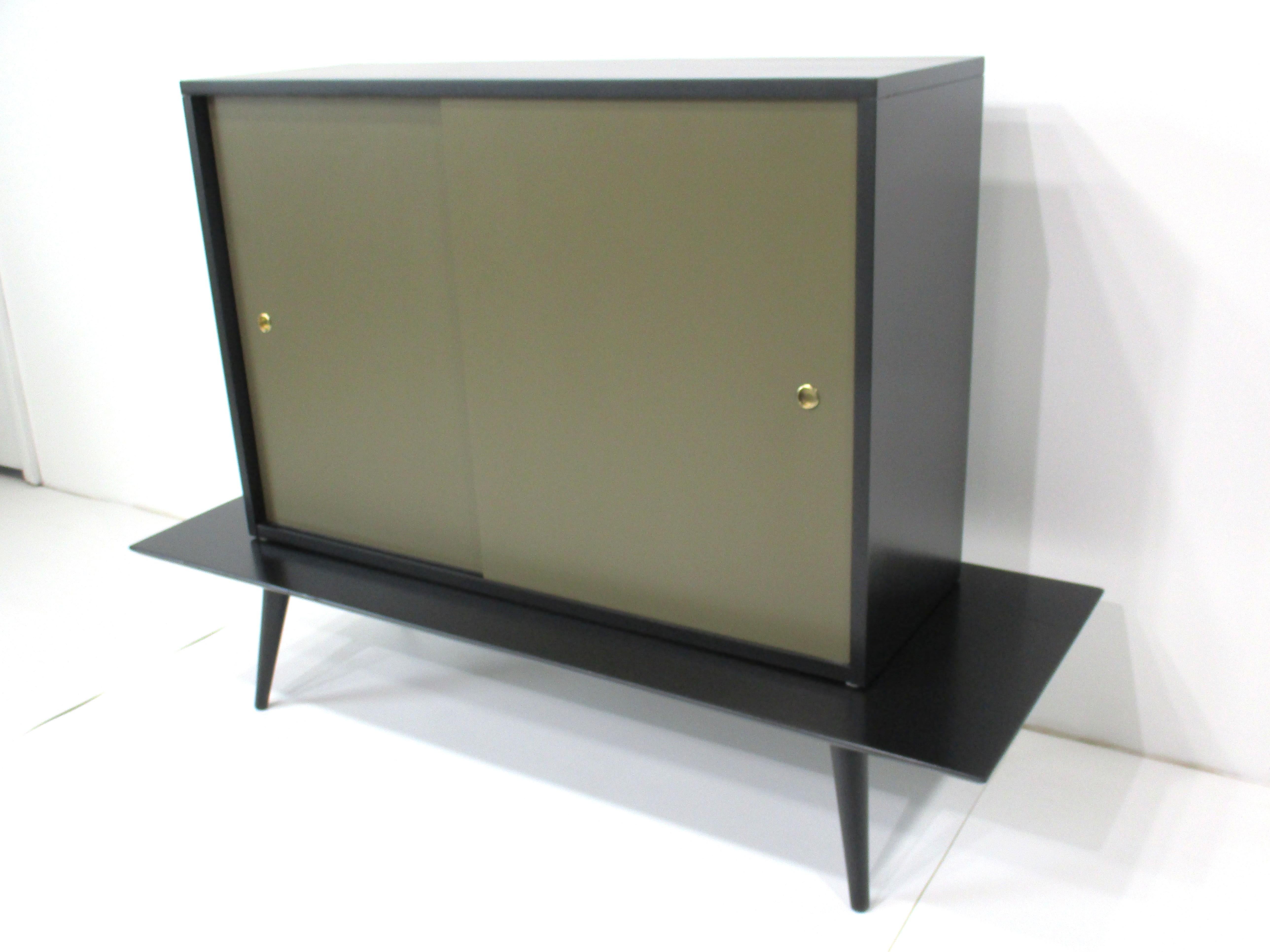 Mid-Century moderno Paul McCobb Mid Century 2 pezzi. Armadio o libreria Planner Group in vendita
