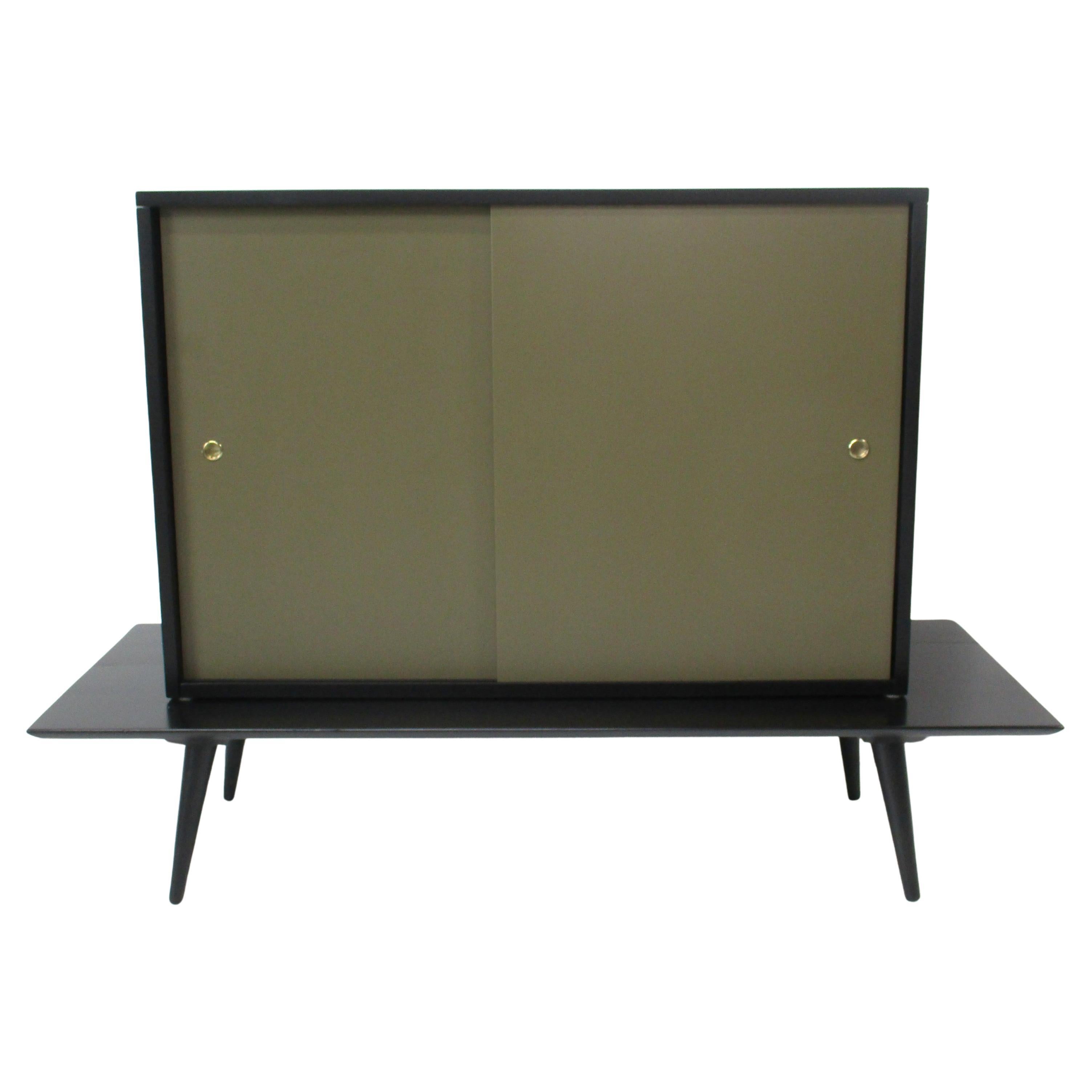 Paul McCobb Mid Century 2 pièces Armoire ou bibliothèque Planner Group