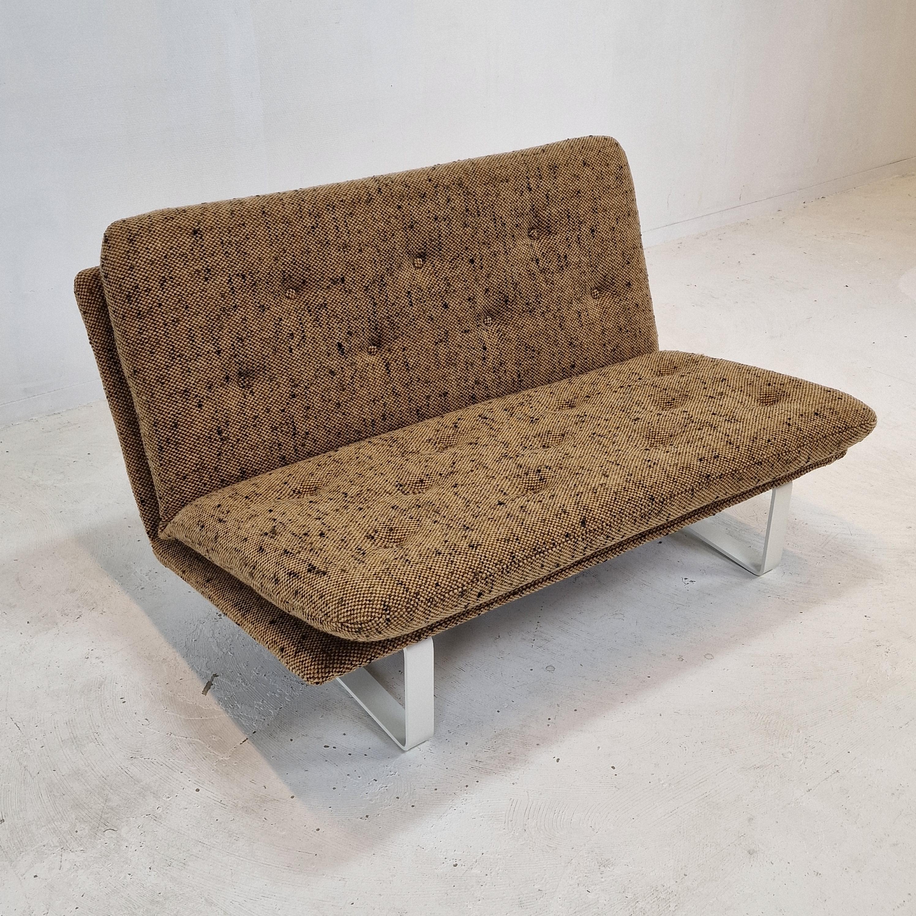 2-Sitz-Sofa aus der Mitte des Jahrhunderts von Kho Liang Ie für Artifort, 1960er Jahre (Mitte des 20. Jahrhunderts) im Angebot