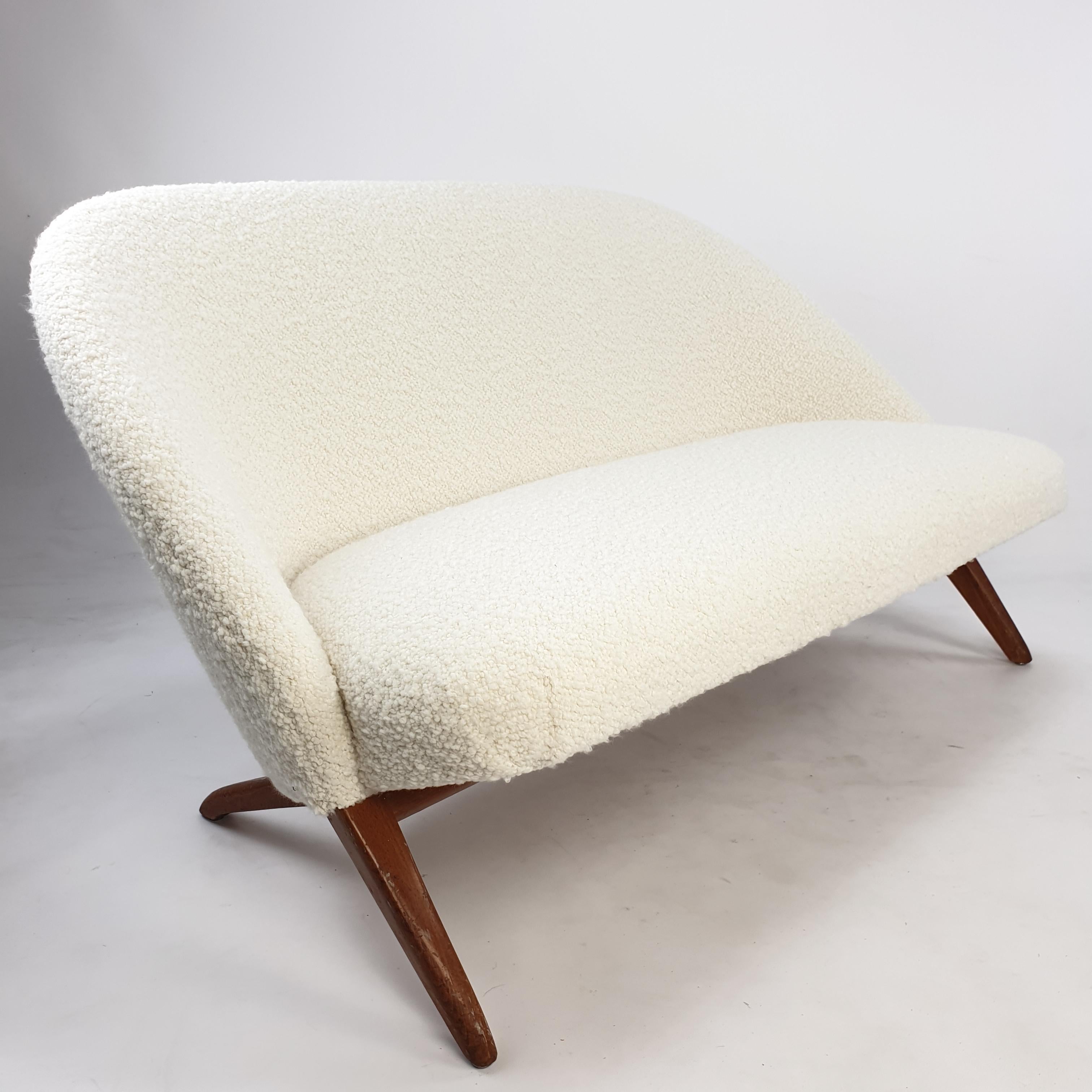 Mid Century 2-Seat Sofa by Theo Ruth for Artifort, 1950s 3