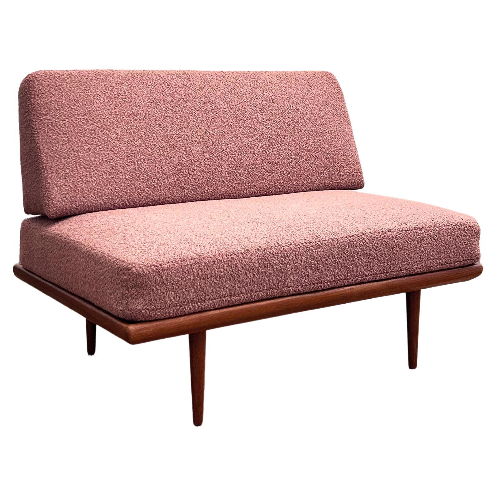 Mid-Century 2-Seat Sofa, Minerva Series by Peter Hvidt and Orla Mølgaard Nielsen For Sale