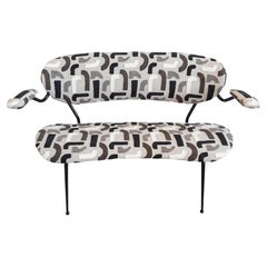 Canapé 2 places conçu par Gastone Rinaldi pour RIMA, Italie 1954