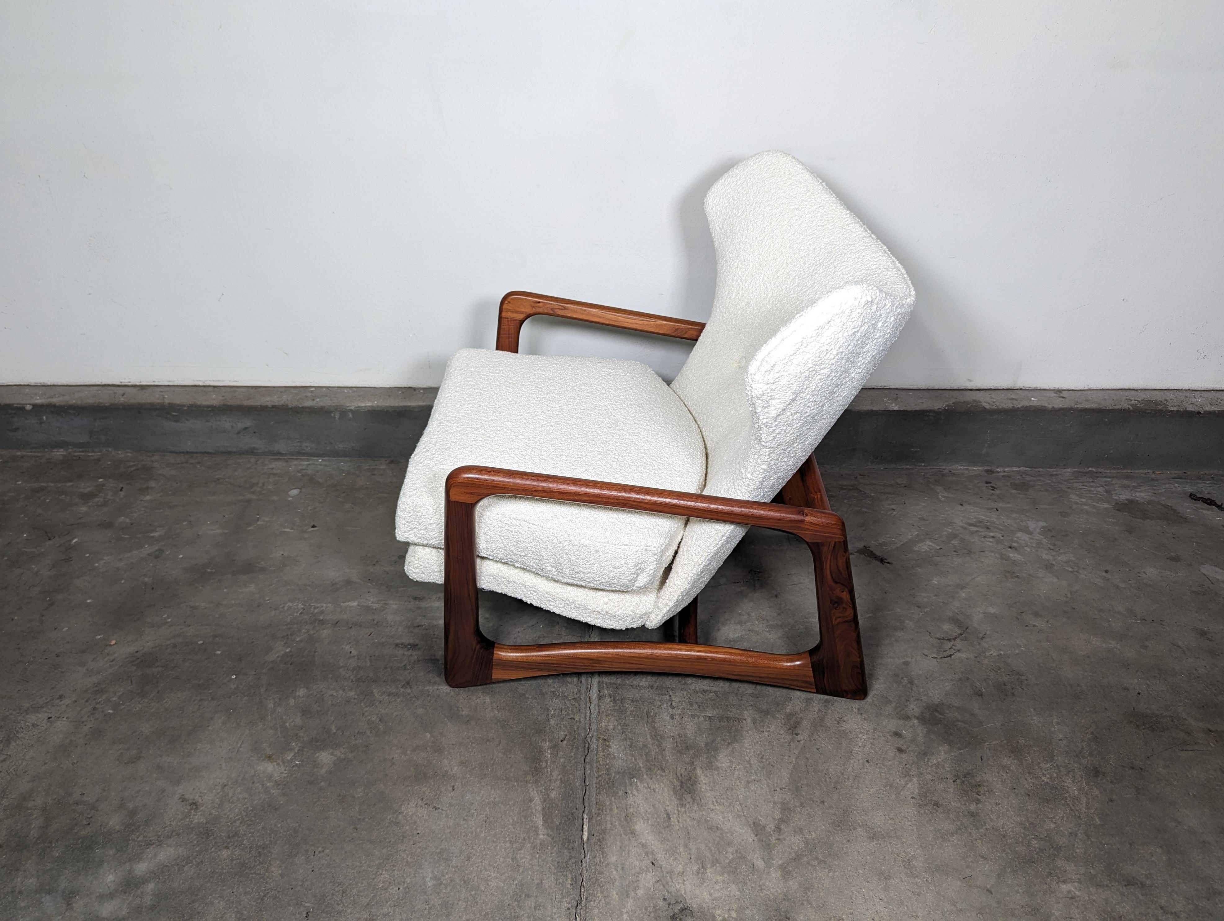 Mid Century 2466-C Lounge Chair by Adrian Pearsall for Craft Associates, 1960s 10