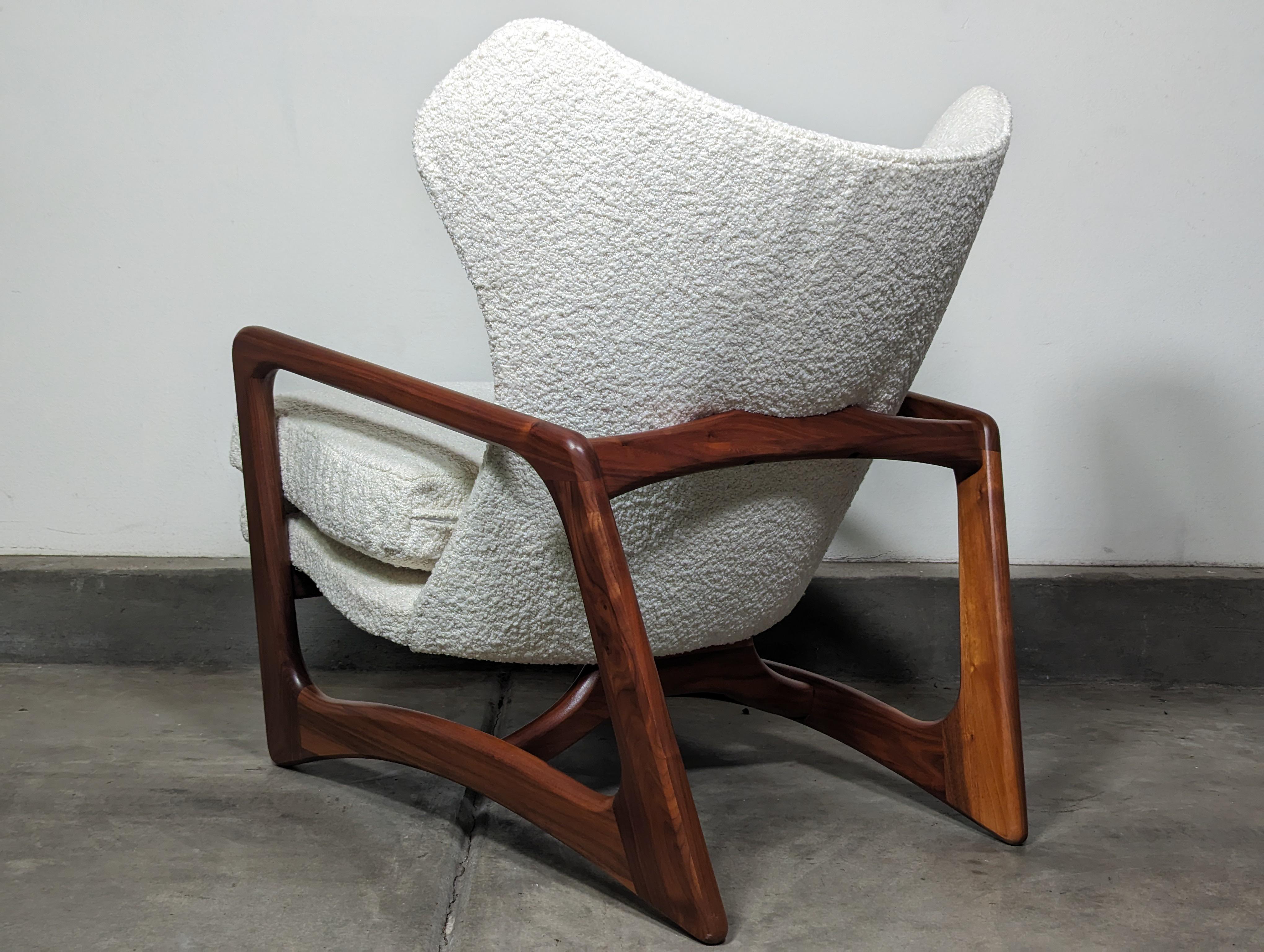 Mid Century 2466-C Lounge Chair by Adrian Pearsall for Craft Associates, 1960s 12