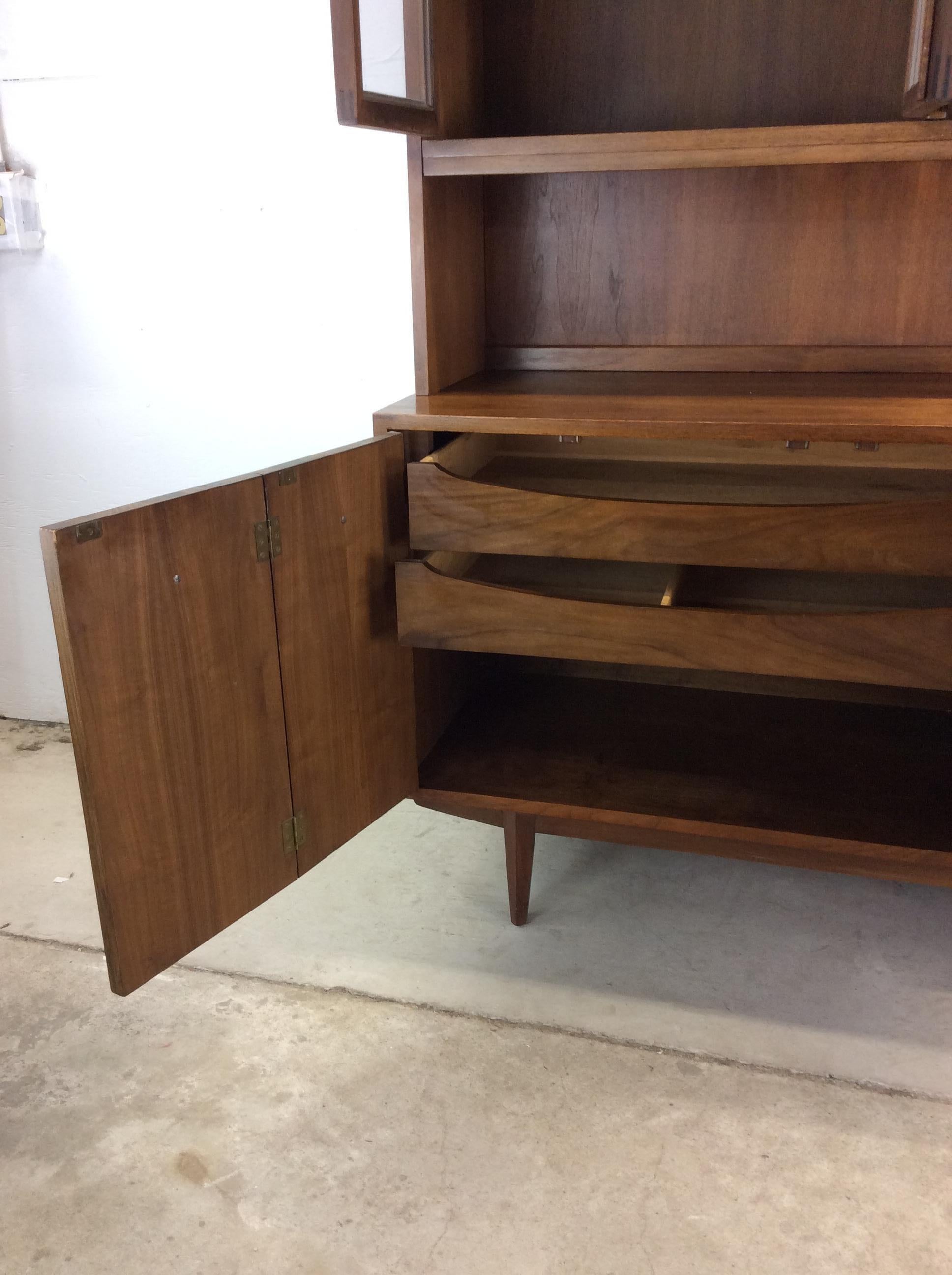 Vaisselier 2 pièces du milieu du siècle par Albert Parvin pour American of Martinsville en vente 9
