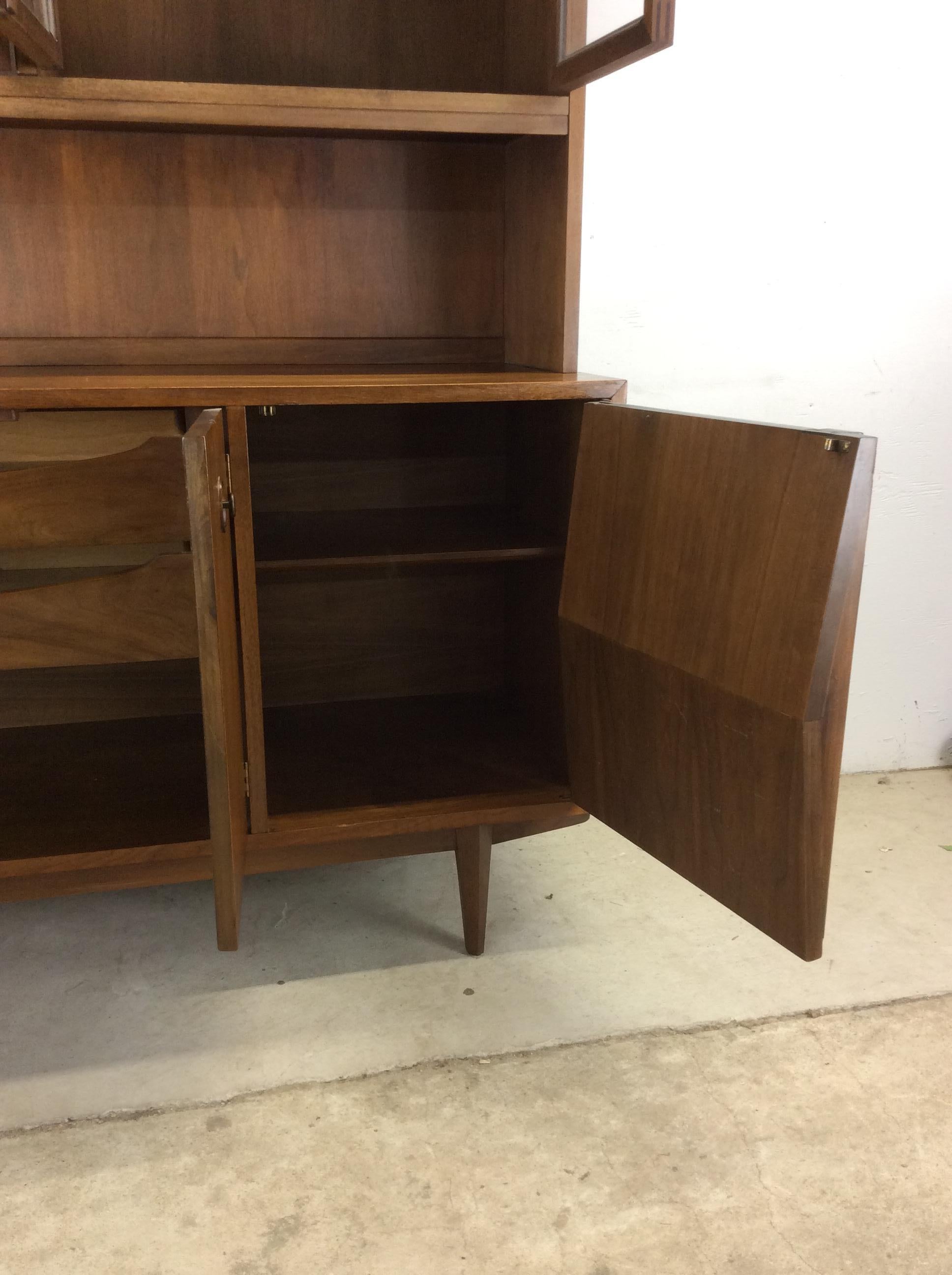 Vaisselier 2 pièces du milieu du siècle par Albert Parvin pour American of Martinsville en vente 10