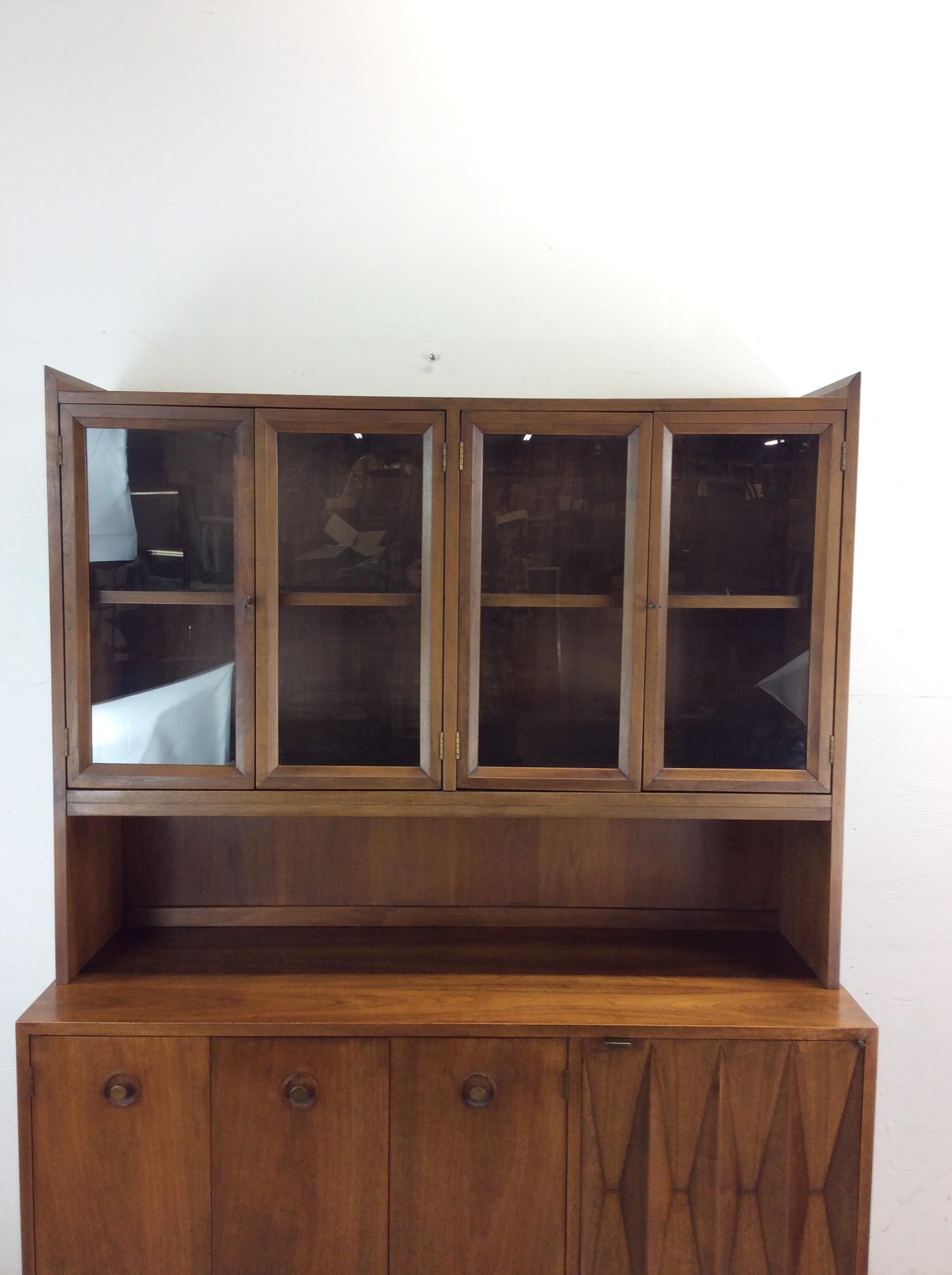 Américain Vaisselier 2 pièces du milieu du siècle par Albert Parvin pour American of Martinsville en vente