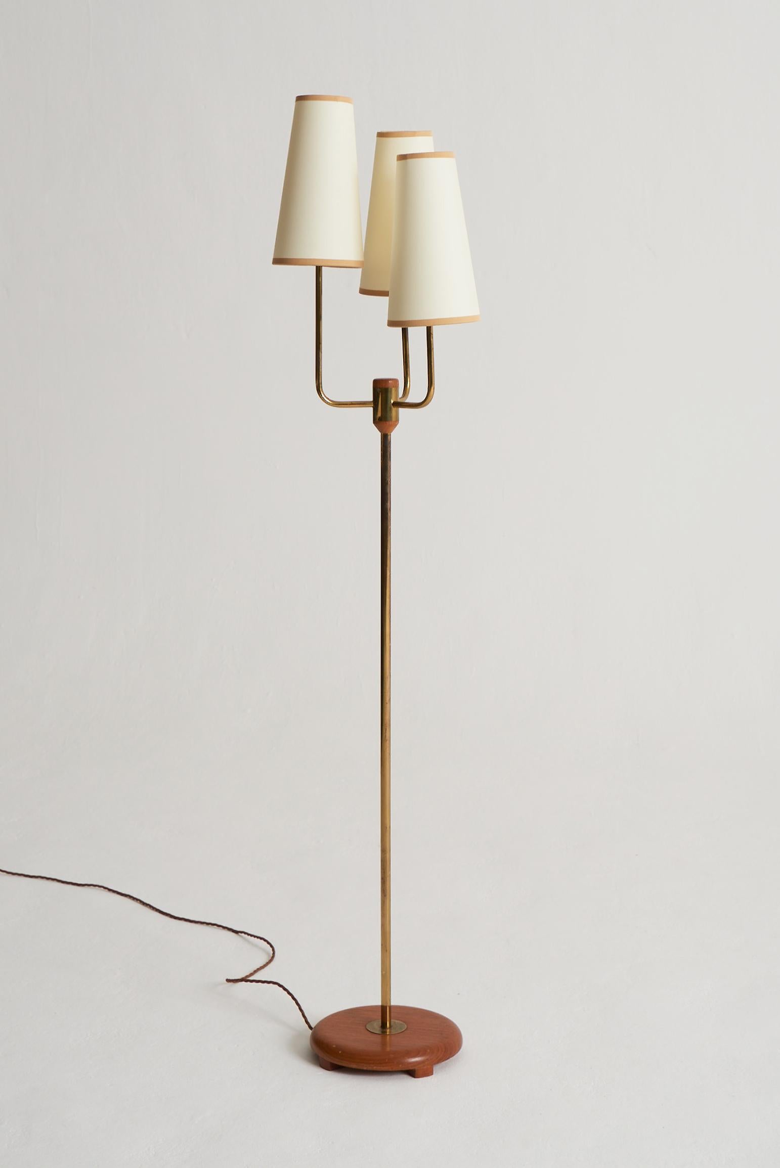 Mid-Century Modern Mid-Century 3-Arm Floor Lamp