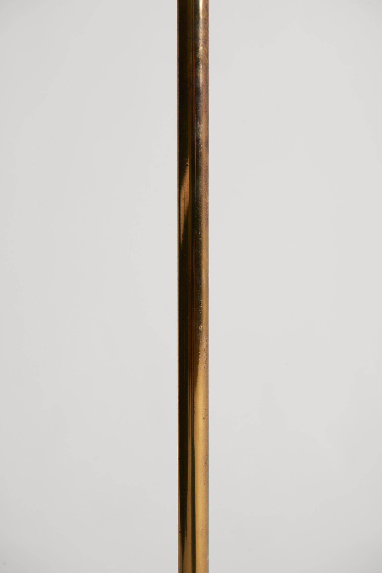 Brass Mid-Century 3-Arm Floor Lamp