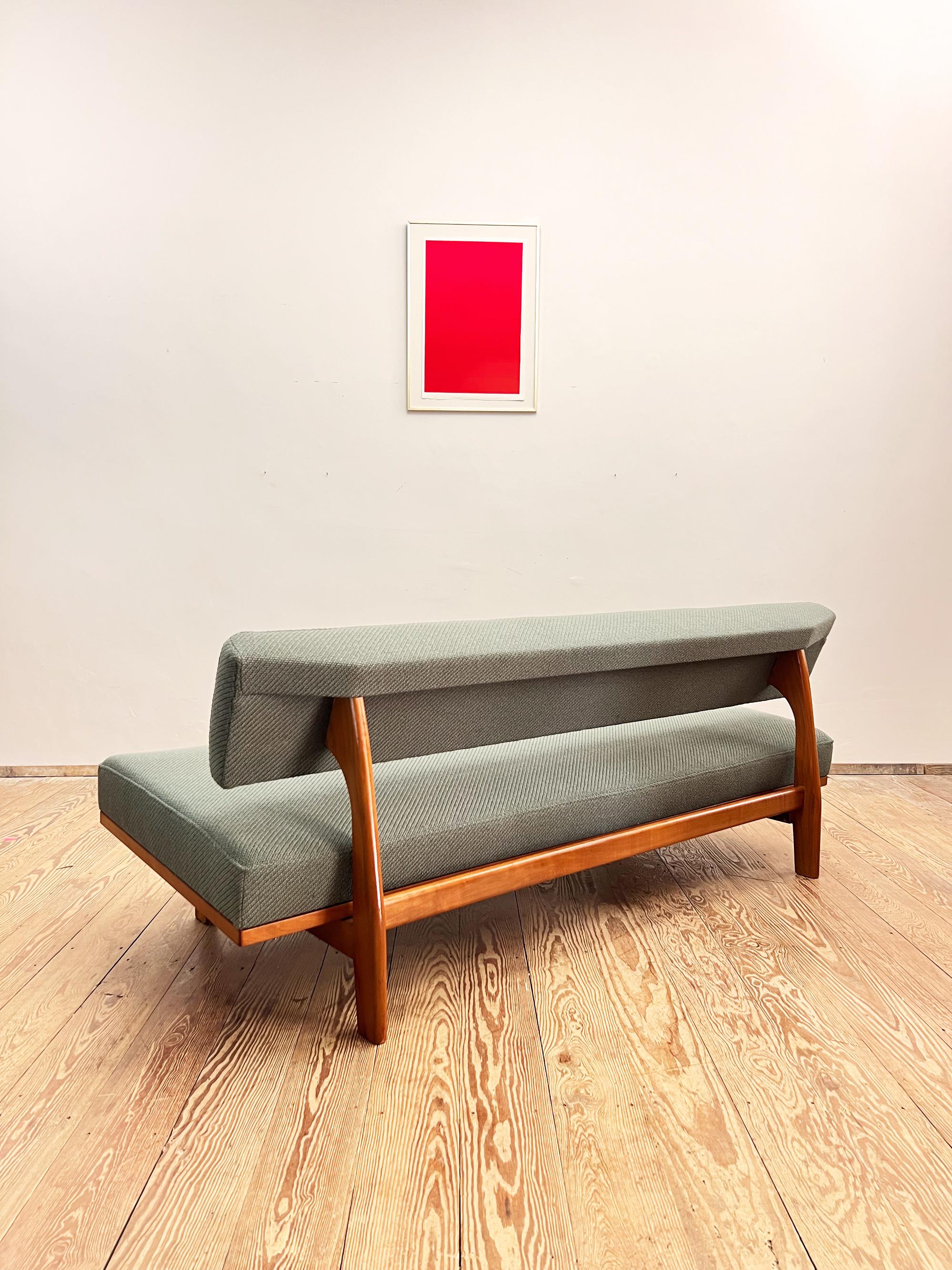 3sitziges Mid-Century-Sofa von Hans Bellmann für Wilkhahn, Deutschland, 1950er Jahre im Angebot 2