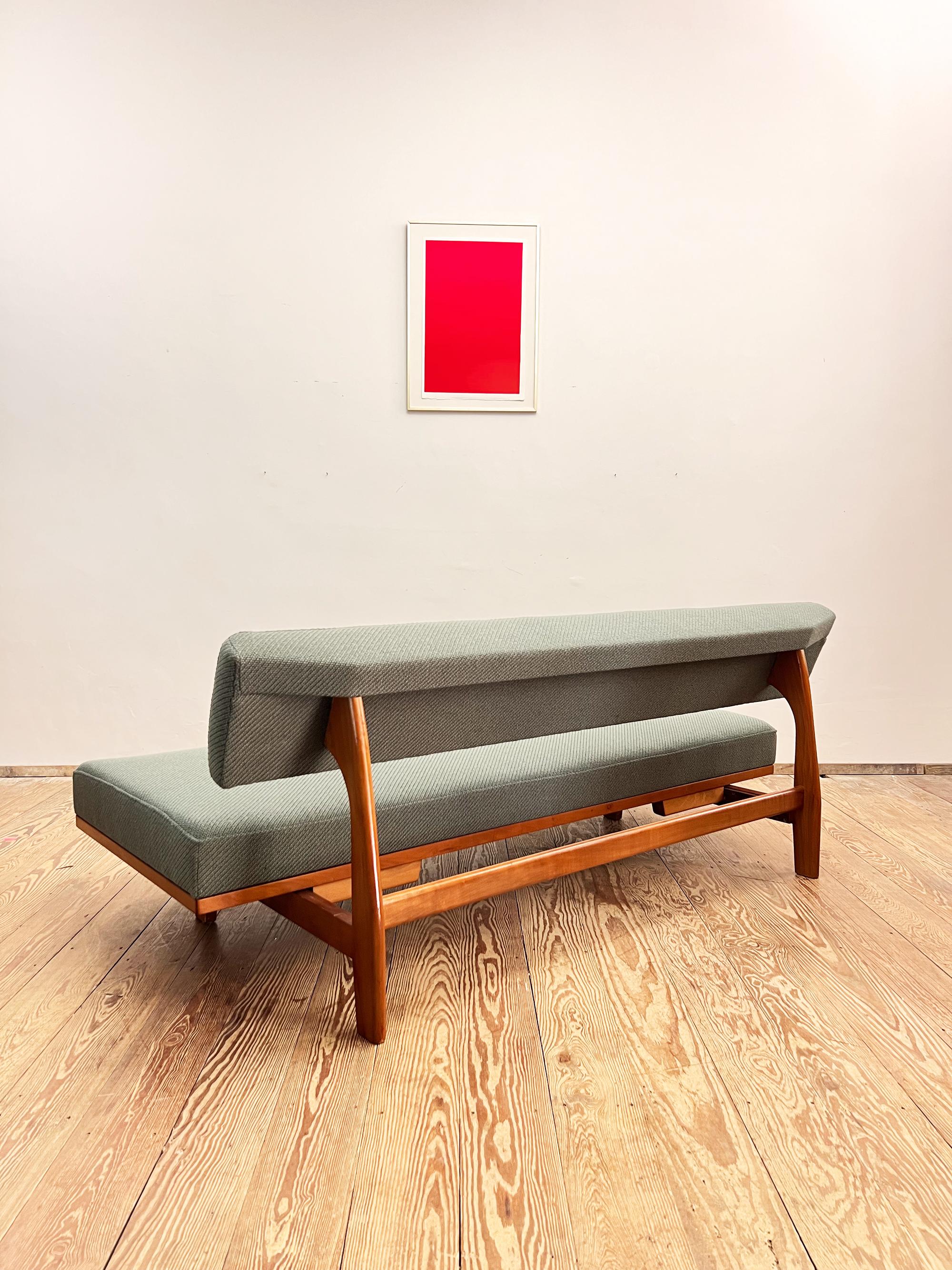 Mid-Century 3 Seat Sofa by Hans Bellmann for Wilkhahn, Germany, 1950s For Sale 3