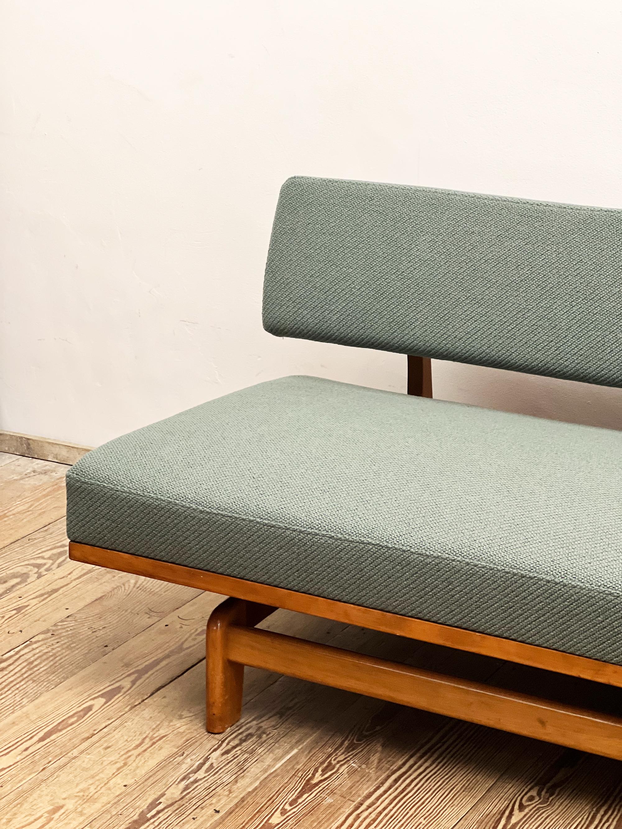 3sitziges Mid-Century-Sofa von Hans Bellmann für Wilkhahn, Deutschland, 1950er Jahre im Angebot 8