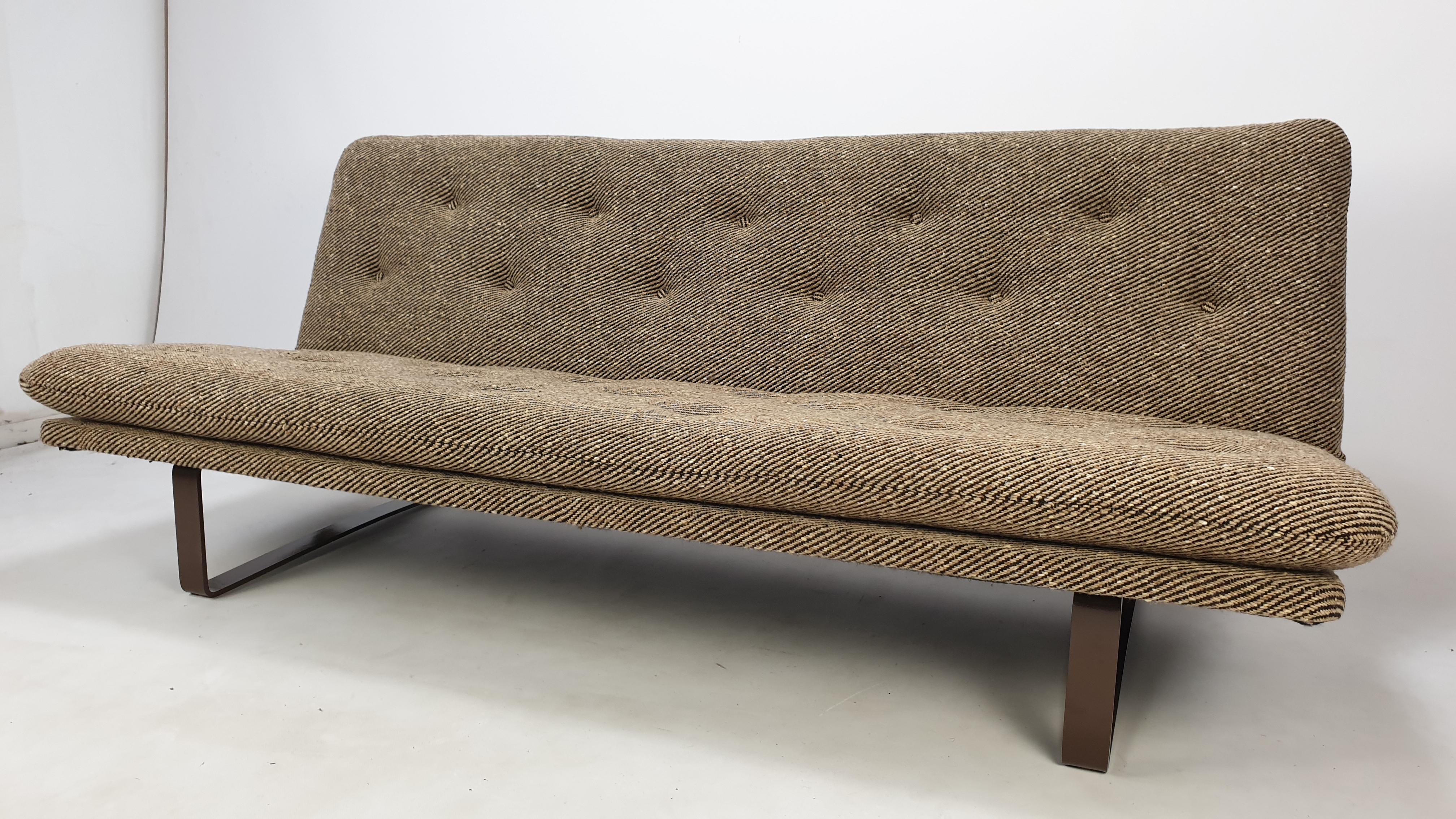 Mid-20th Century Mid Century 3-Seat Sofa by Kho Liang Ie for Artifort, 1960s