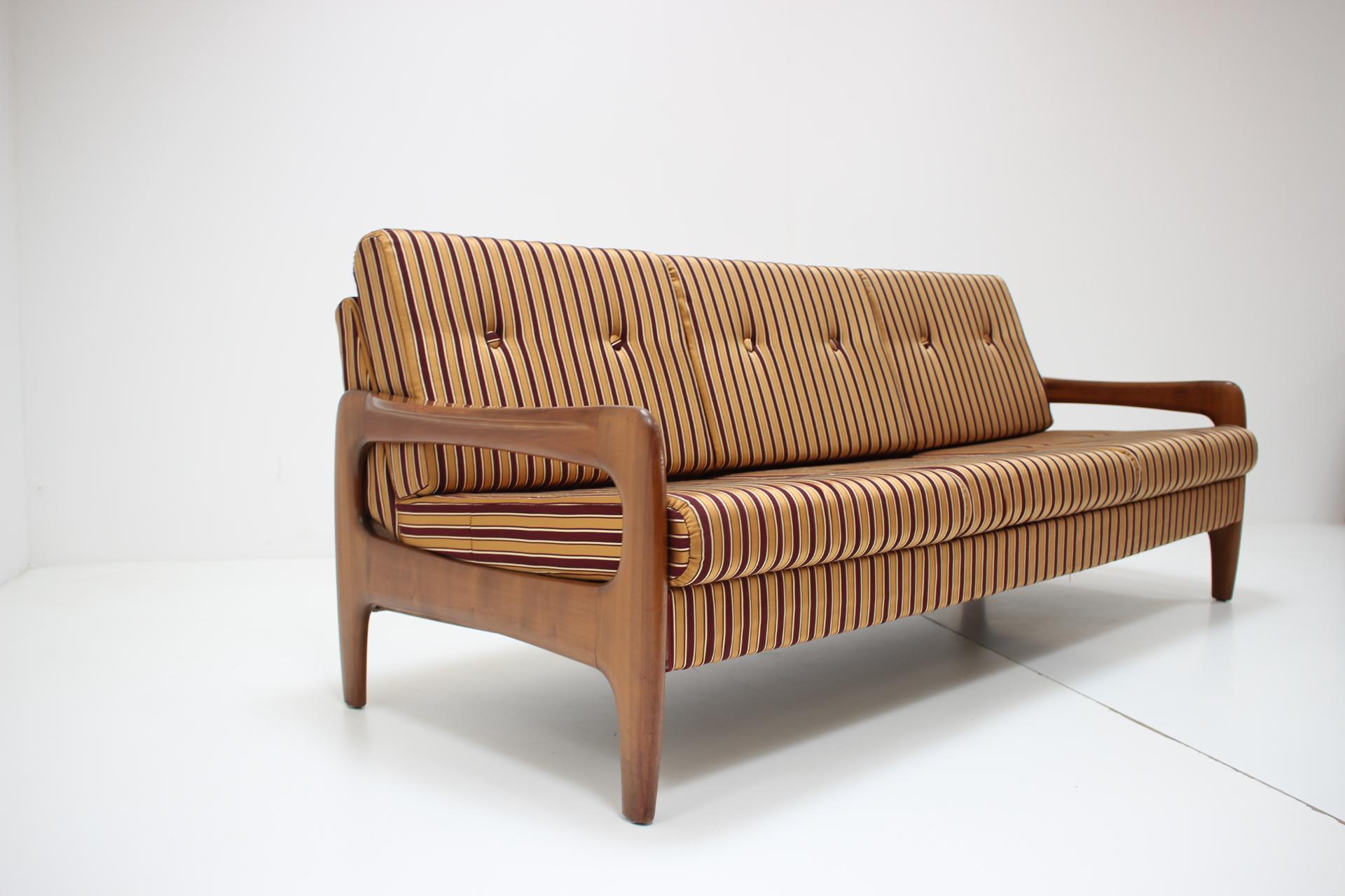 Mid-Century Modern Midcentury 3-Seat Adjustable Sofa by Walter Knoll, 1960s