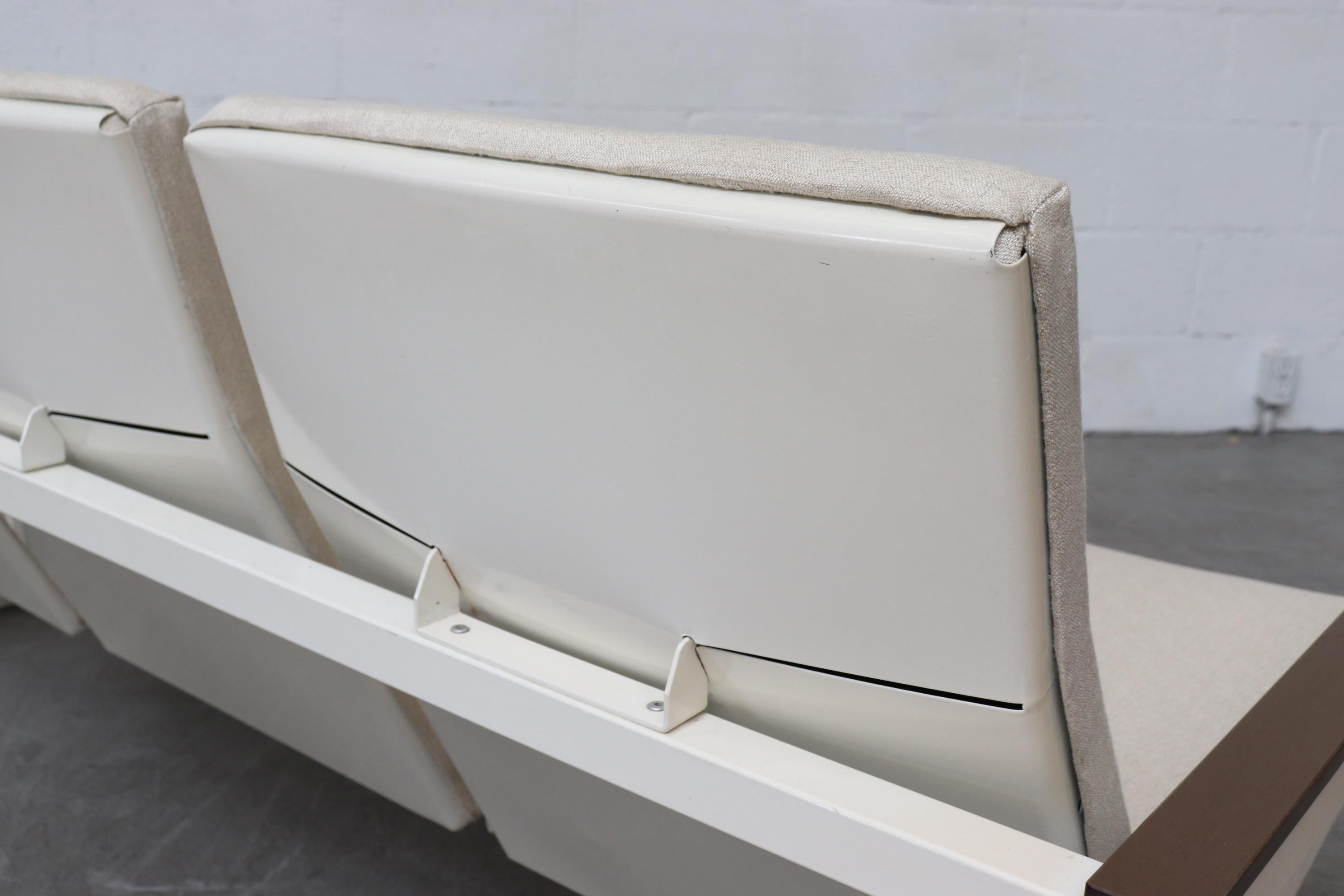 Enameled Midcentury 3-Seat Sofa by Friso Kramer and Tjerk Reijenga for Pilastro