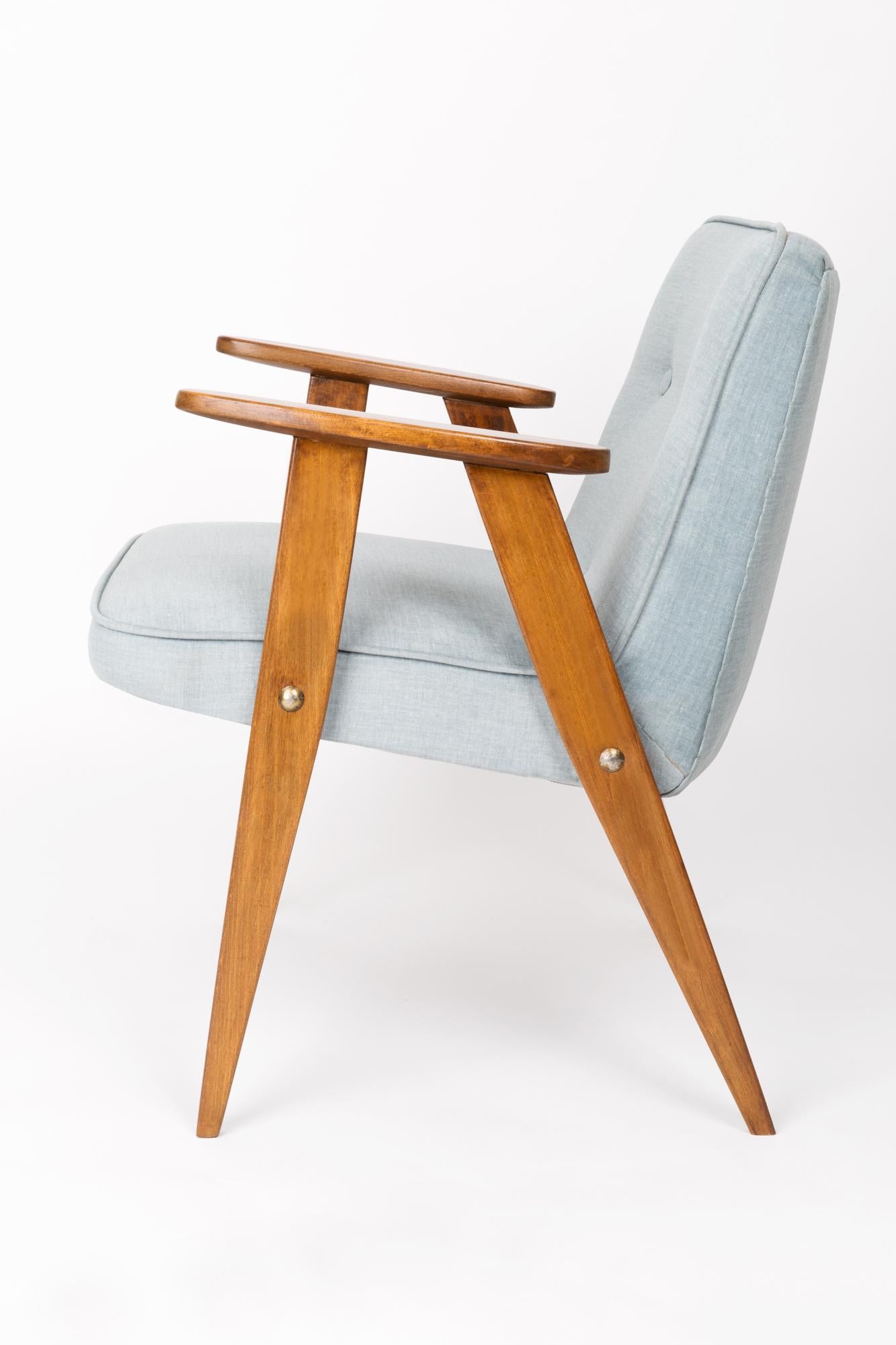 Poltrona Mid Century 366 Green, disegnata da Jozef Chierowski, Europa, anni '60 In condizioni ottime in vendita a 05-080 Hornowek, PL