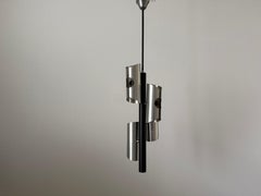 Mid-Century 4-Head Metal Ceiling Lamp, 1960s, Germany