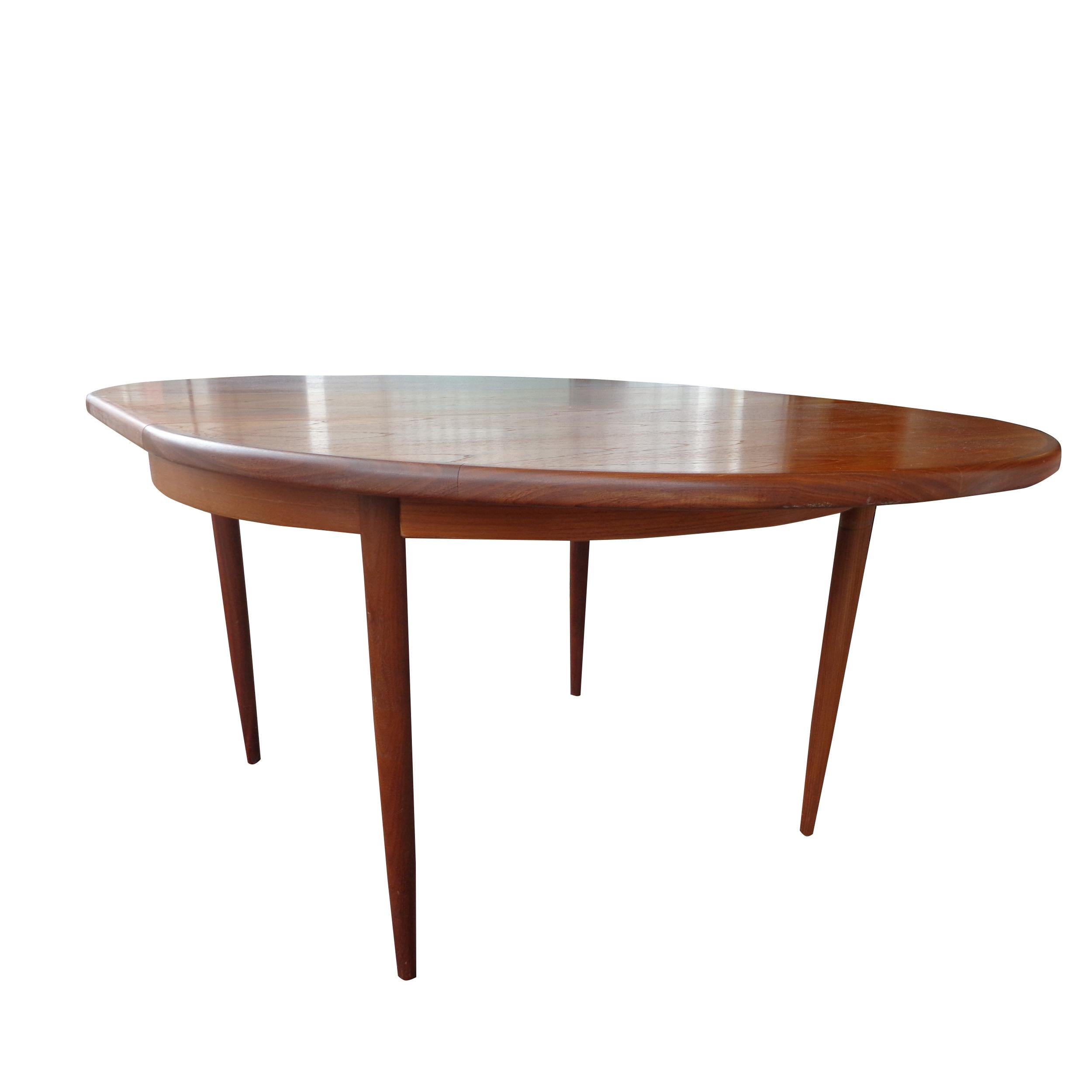 Mid-Century Modern Mid Century Dining Table by G-Plan with Butterfly Leaf For Sale