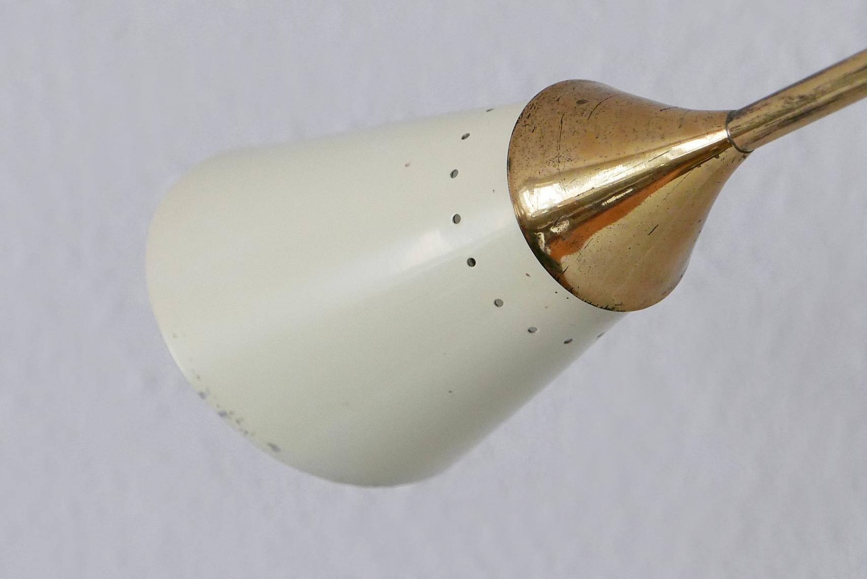 Midcentury 5-Arm Sputnik Chandelier or Pendant Lamp by Arredoluce, 1950s, Italy 9