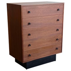 Mid Century 5 Drawer Tallboy Chest by Inter-Continental Mid Century 5 Drawer Tallboy Chest by Inter-Continental