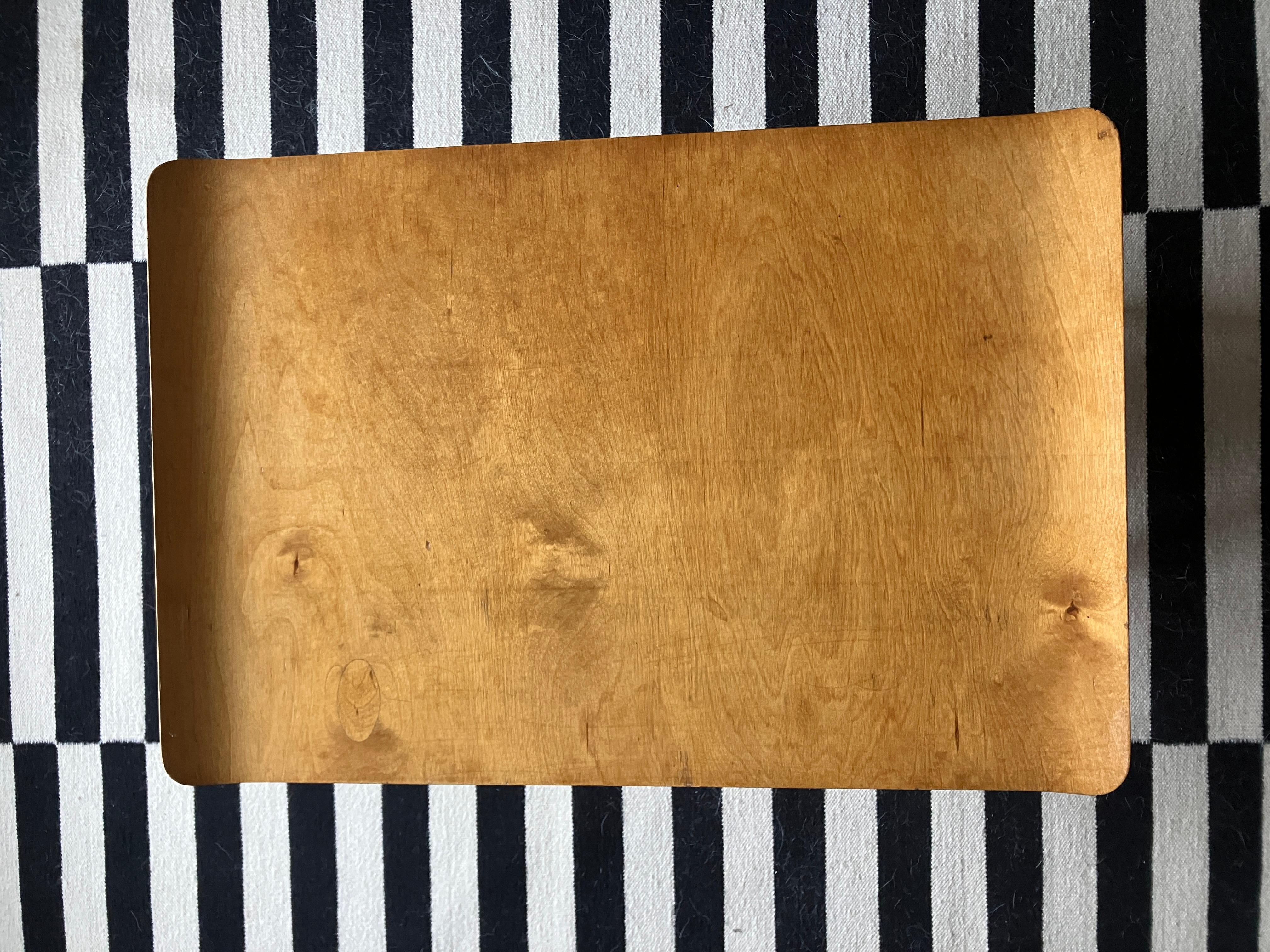 Mid Century 50's English Bent Plywood End Table Coffee Table by Myer In Good Condition For Sale In Leicester, GB