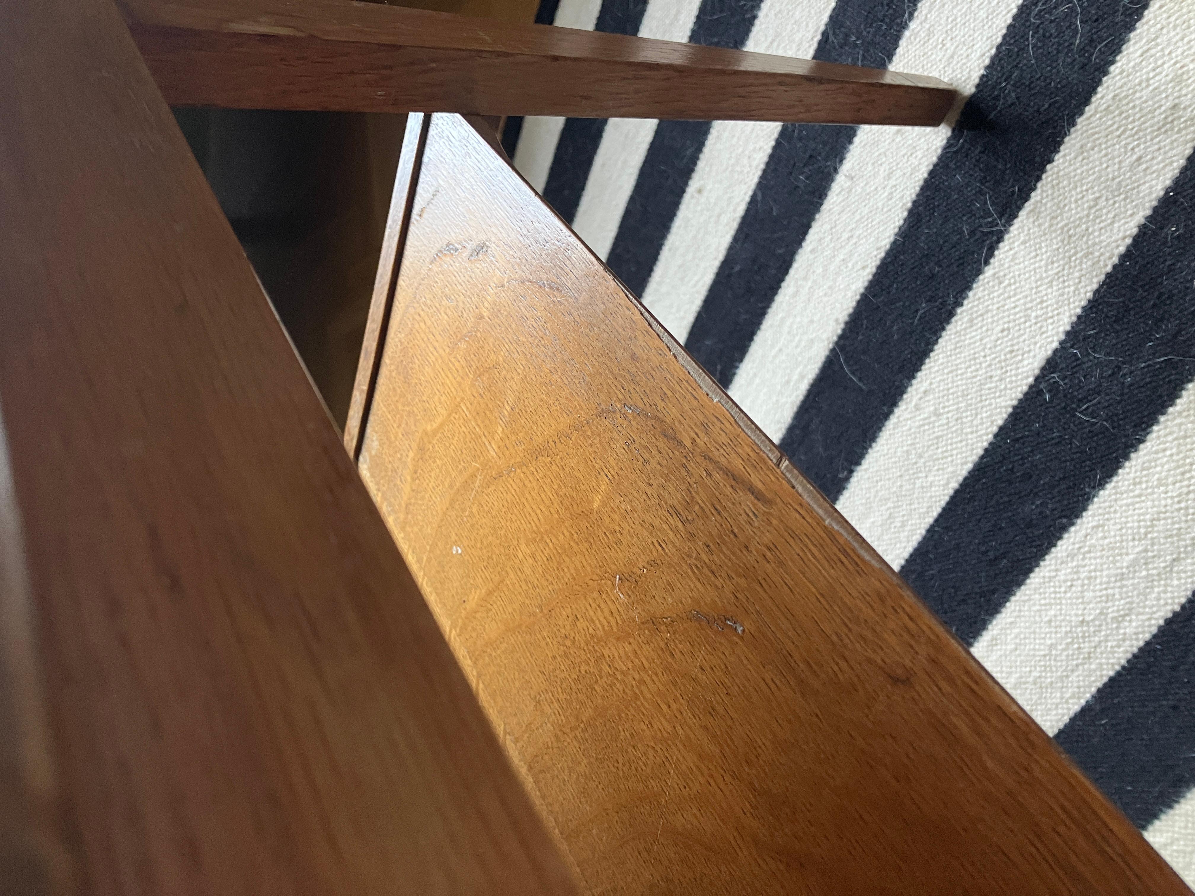 Mid Century 50's English Bent Plywood End Table Coffee Table by Myer For Sale 1