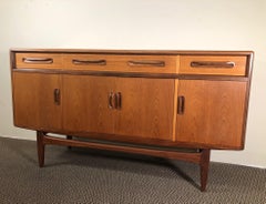 Midcentury Teak G Plan Credenza by Victor Bramwell Wilkins, Fresco Range