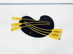 Midcentury 6-Arm Sputnik Wall Lamp, 1950s, Germany