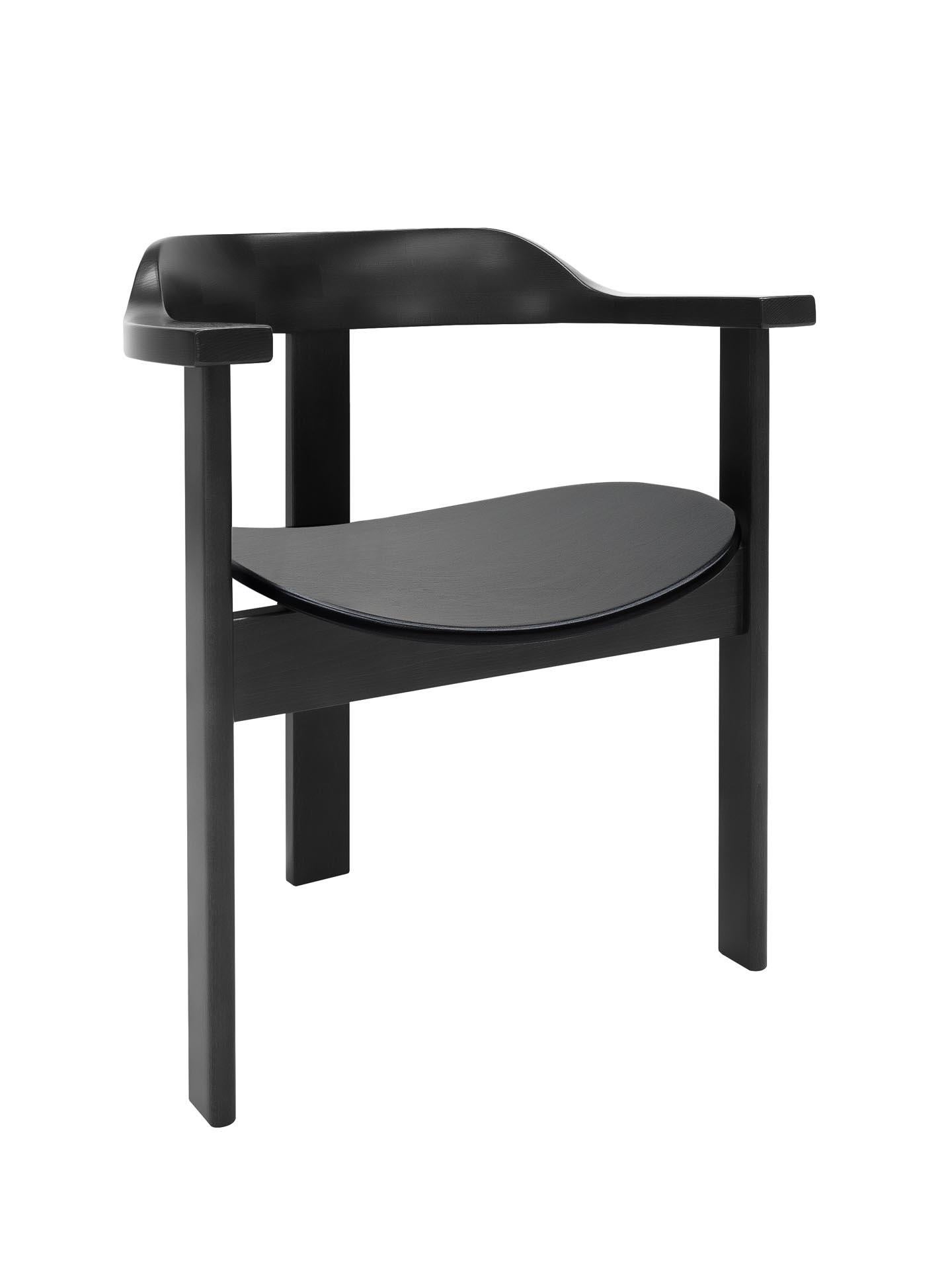 Mid-Century Modern 6 fauteuils Haussmann noirs du milieu du siècle dernier, Robert & Trix Haussmann, Design, 1964 en vente