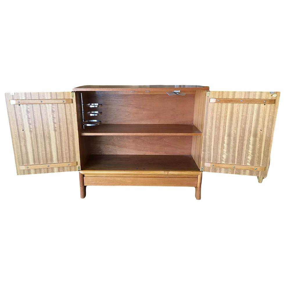 American Mid-century 6057 Server Mahogany Sideboard Cabinet, John Keal for Brown Saltman For Sale