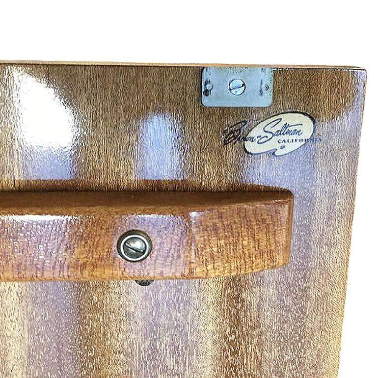Mid-century 6057 Server Mahogany Sideboard Cabinet, John Keal for Brown Saltman For Sale 2