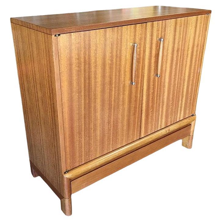 Mid-century 6057 Server Mahogany Sideboard Cabinet, John Keal for Brown Saltman For Sale