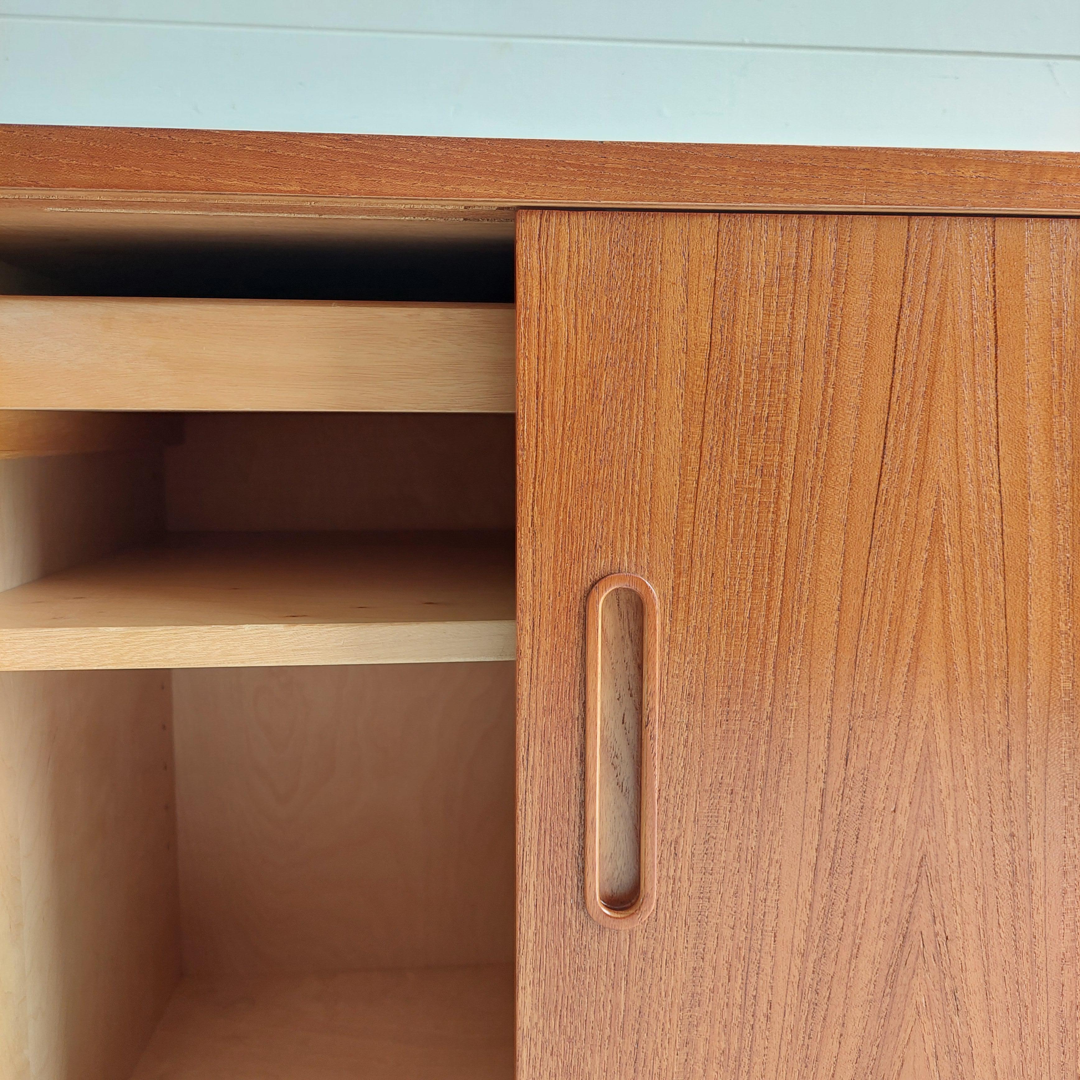 Mid Century 60s Teak Danish  sideboard by Carlo Jensen for Poul Hundevad 5